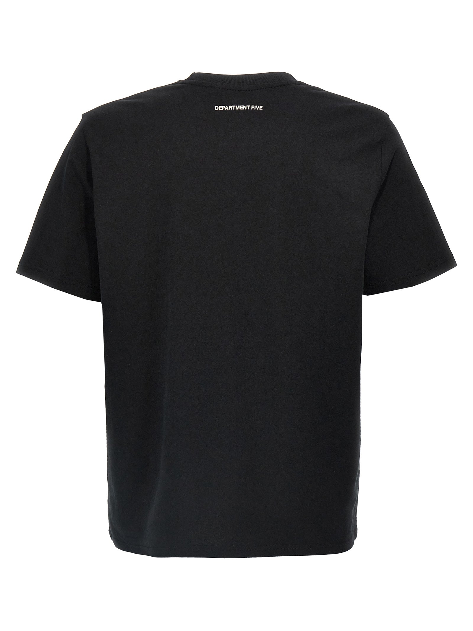 Department 5 Black Cotton Men's T-Shirt