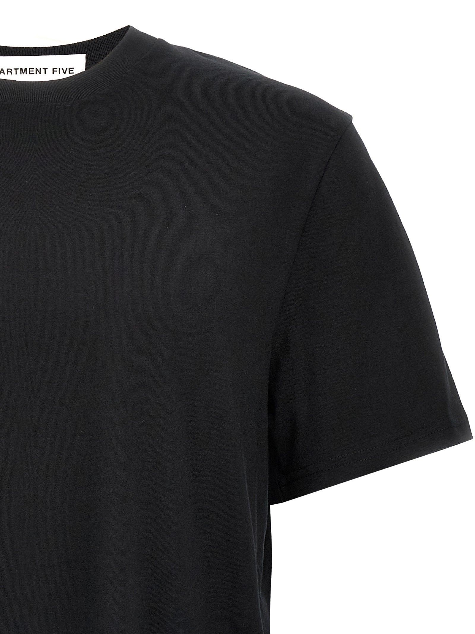Department 5 Black Cotton Men's T-Shirt