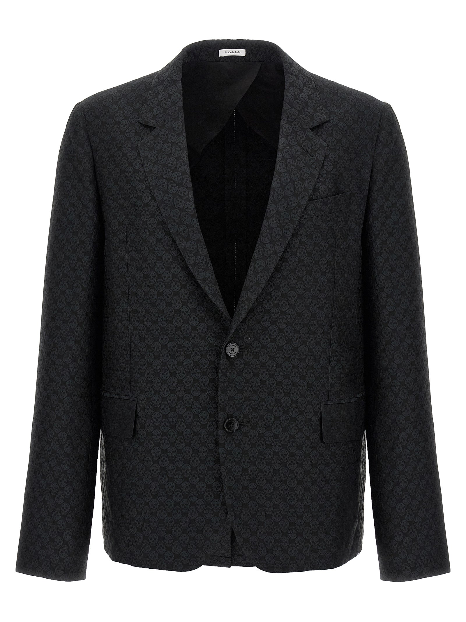 Alexander McQueen Black Viscose Men's Blazer