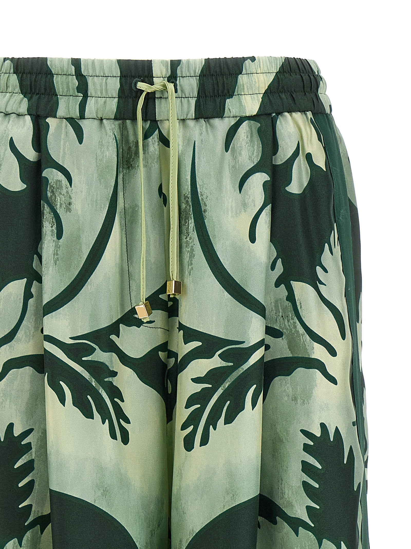 F.R.S. - FOR RESTLESS SLEEPERS Bicolor Silk Casual Women's Pants