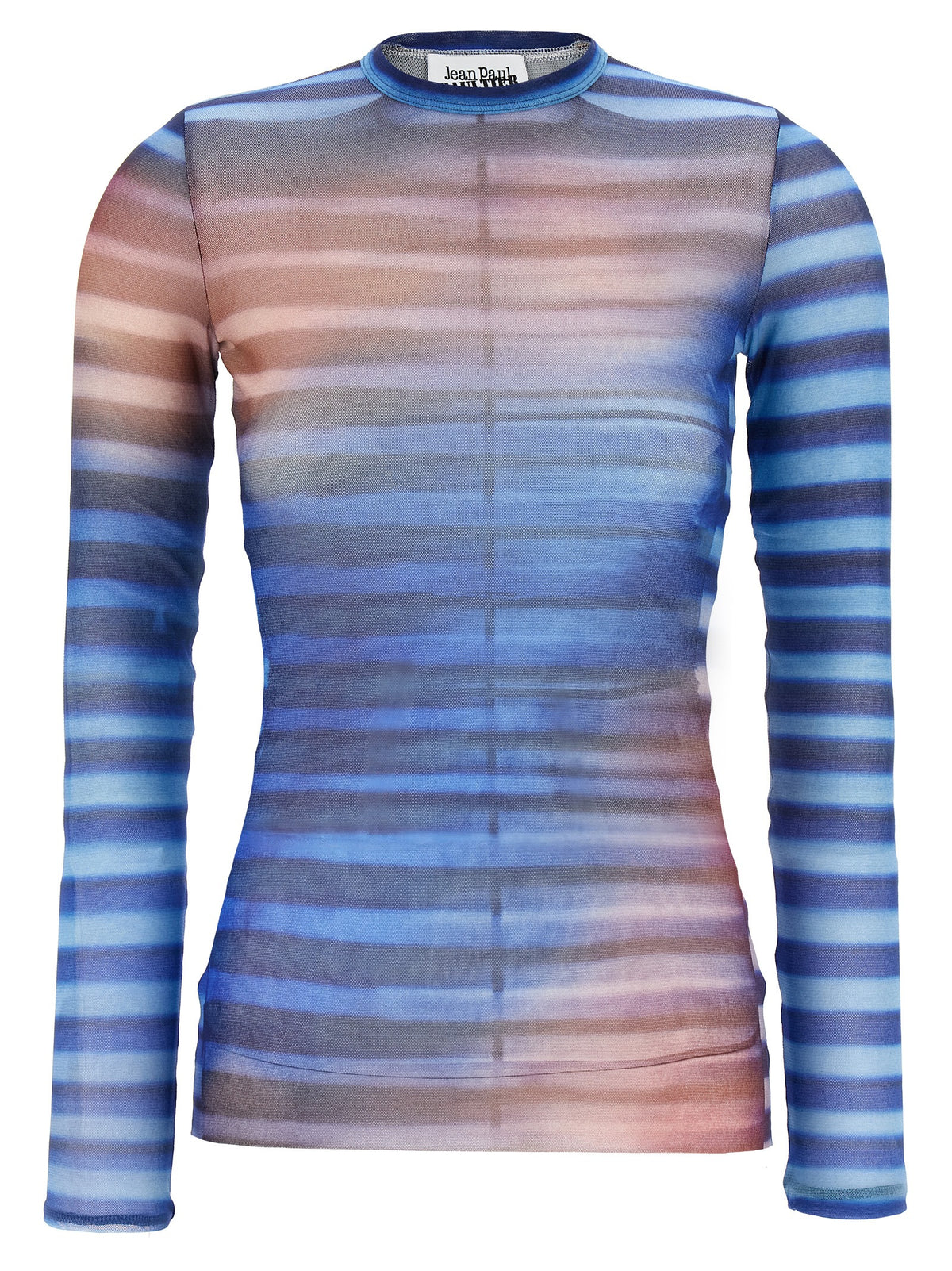 Jean Paul Gaultier Multicolor Polyamide Pattern Women's Shirt