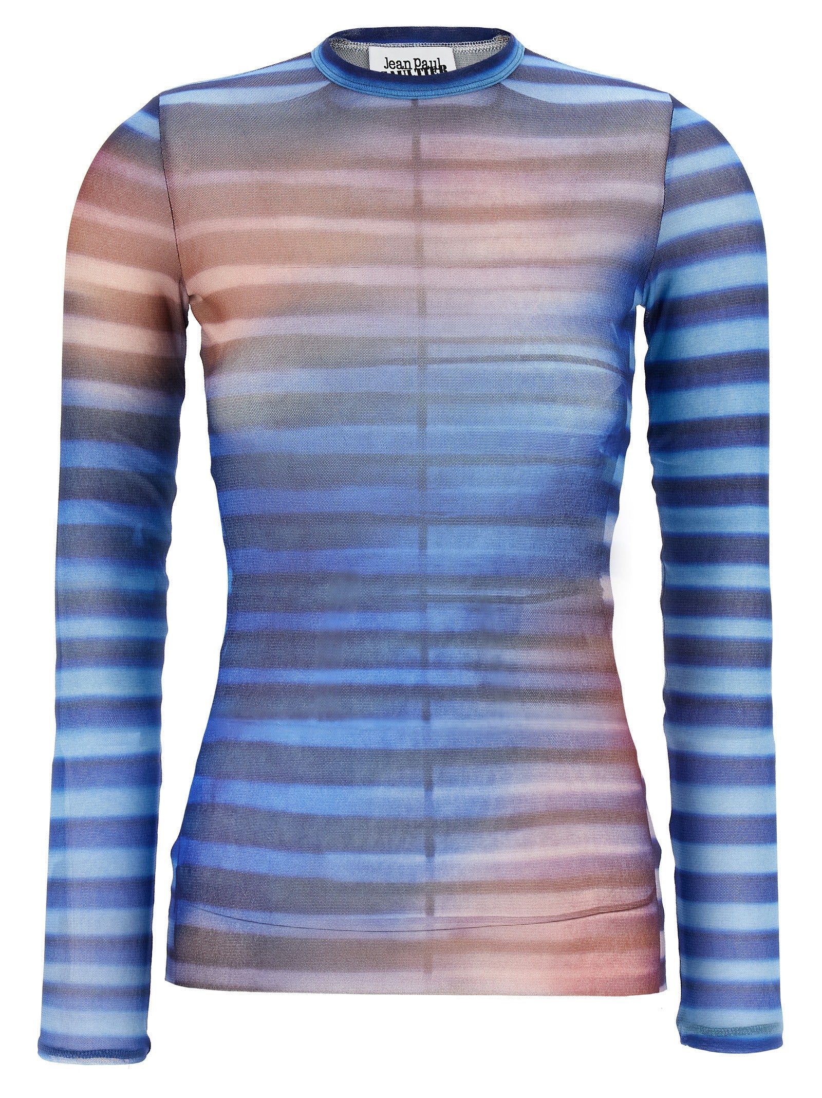 Jean Paul Gaultier Multicolor Polyamide Pattern Women's Shirt