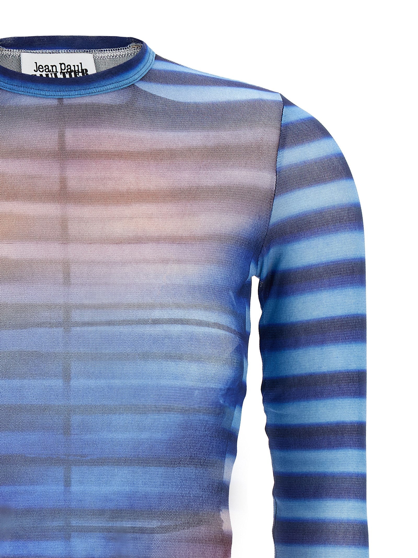 Jean Paul Gaultier Multicolor Polyamide Pattern Women's Shirt