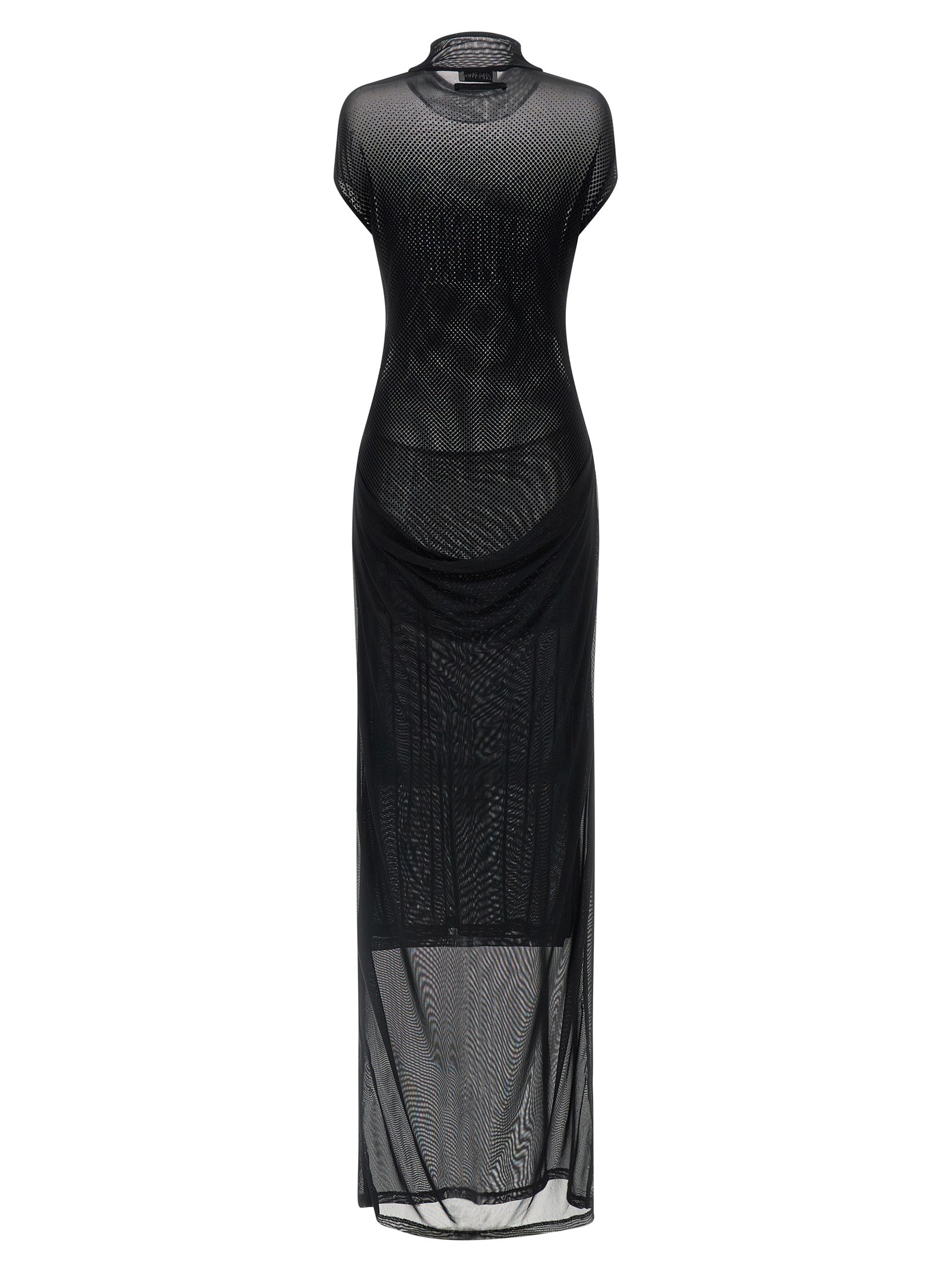 Jean Paul Gaultier Black Polyamide Long Women's Dress