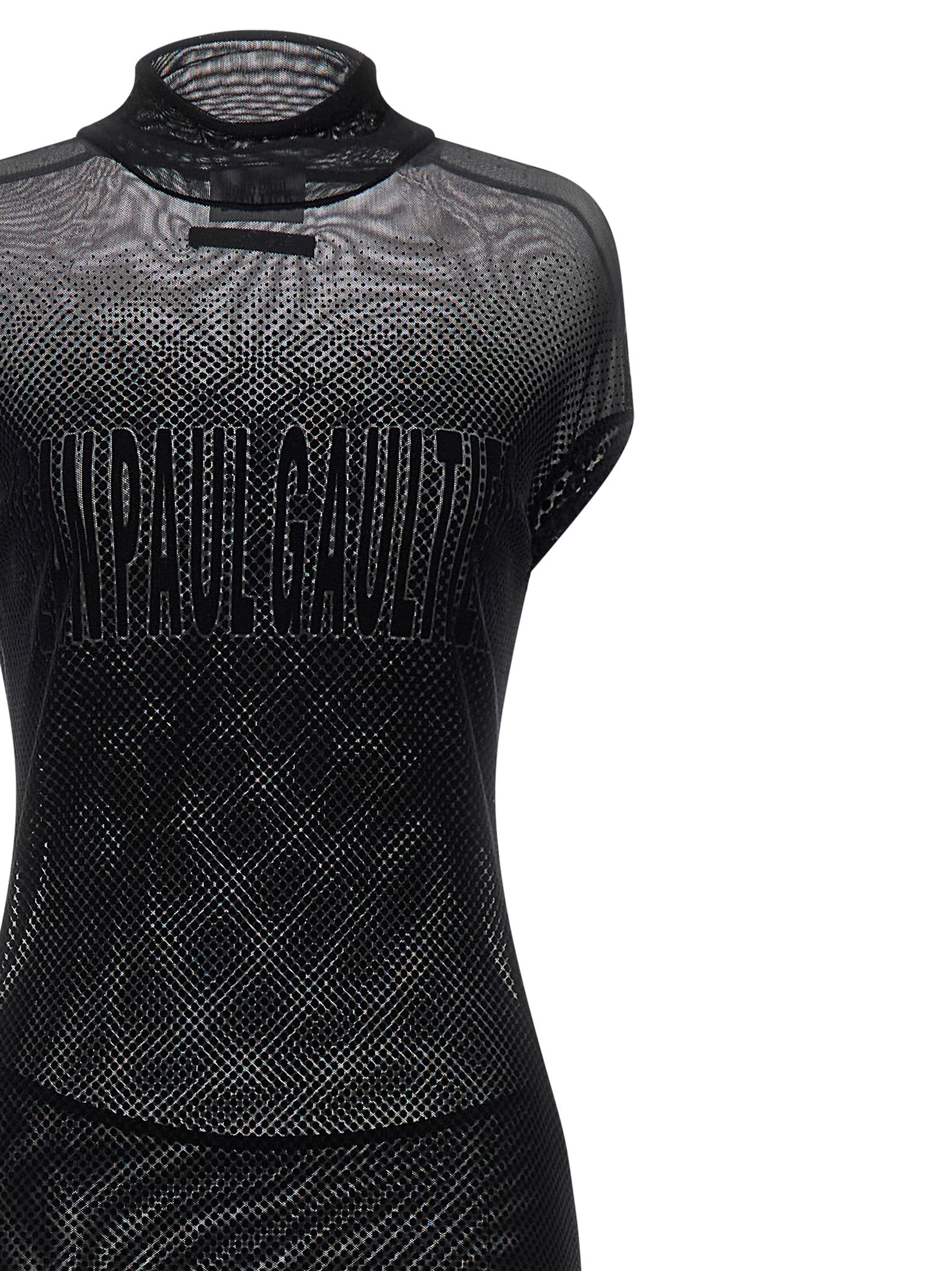 Jean Paul Gaultier Black Polyamide Long Women's Dress