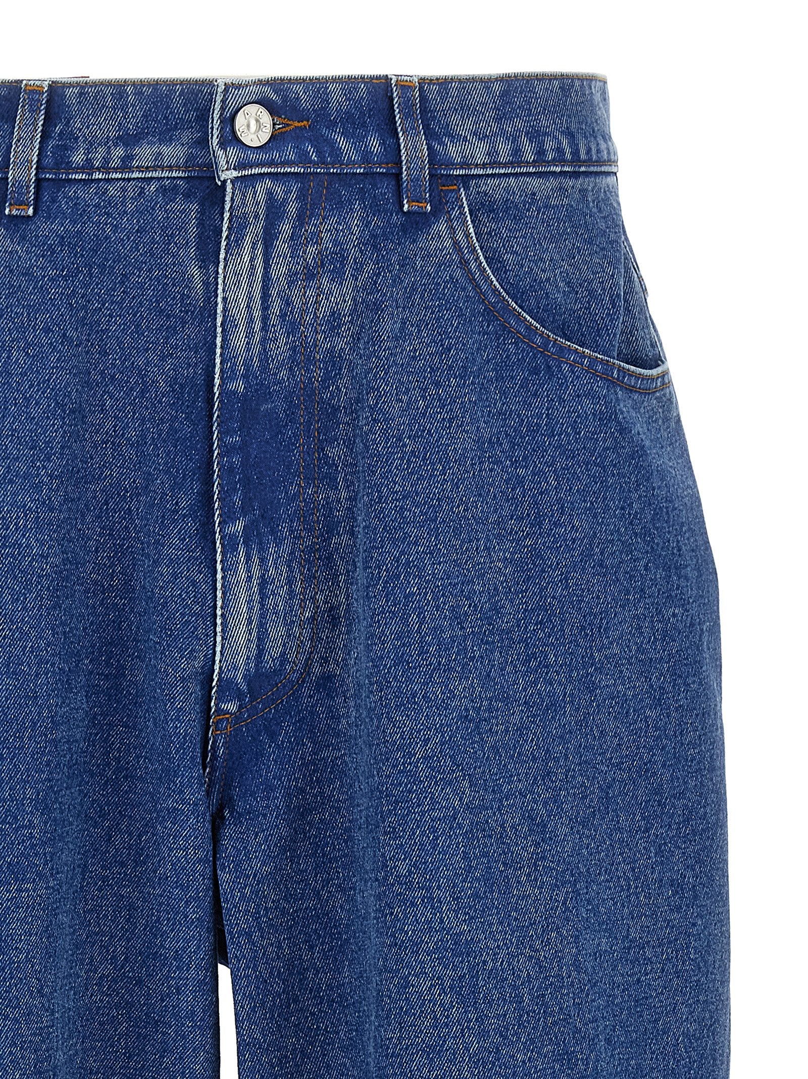 Marni Blue Cotton Jeans Men's Denim