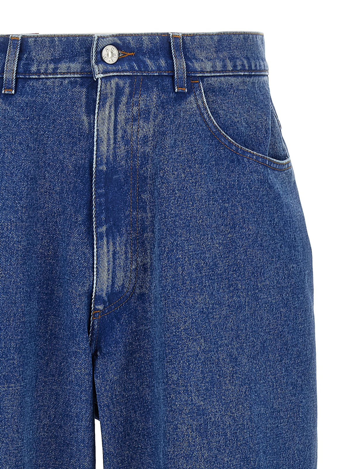 Marni Blue Cotton Jeans Men's Denim