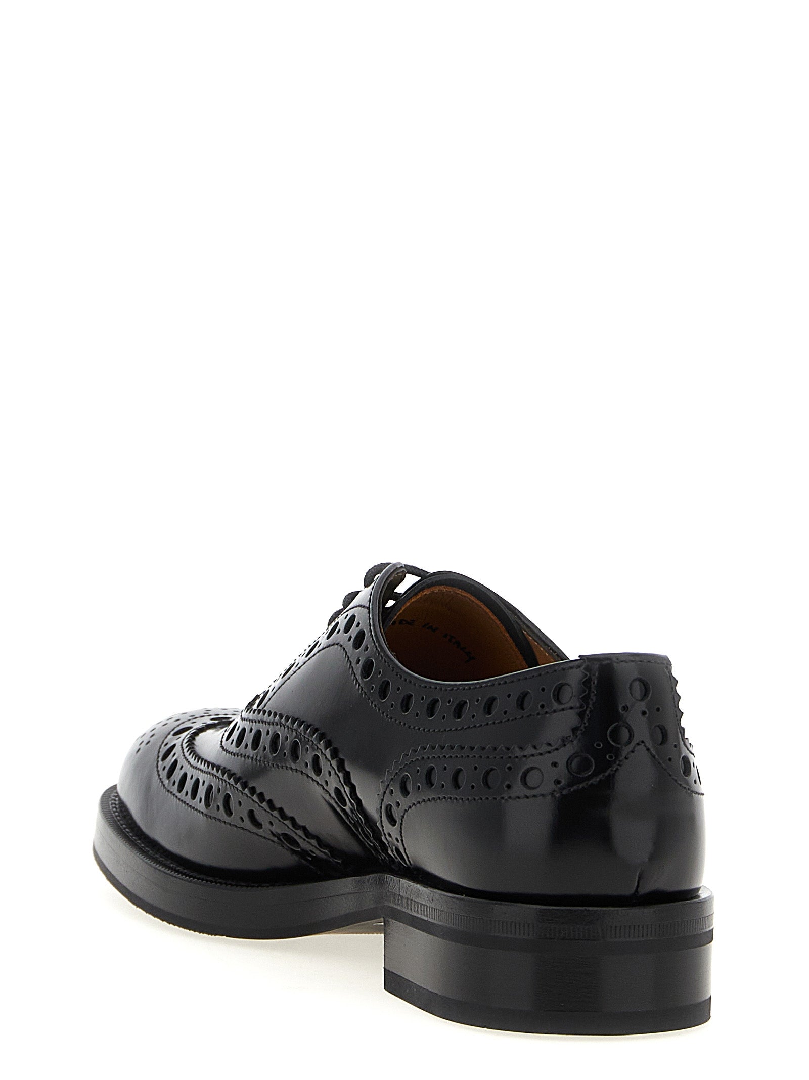Church's Black Calfskin Oxfords And Women's Derbies
