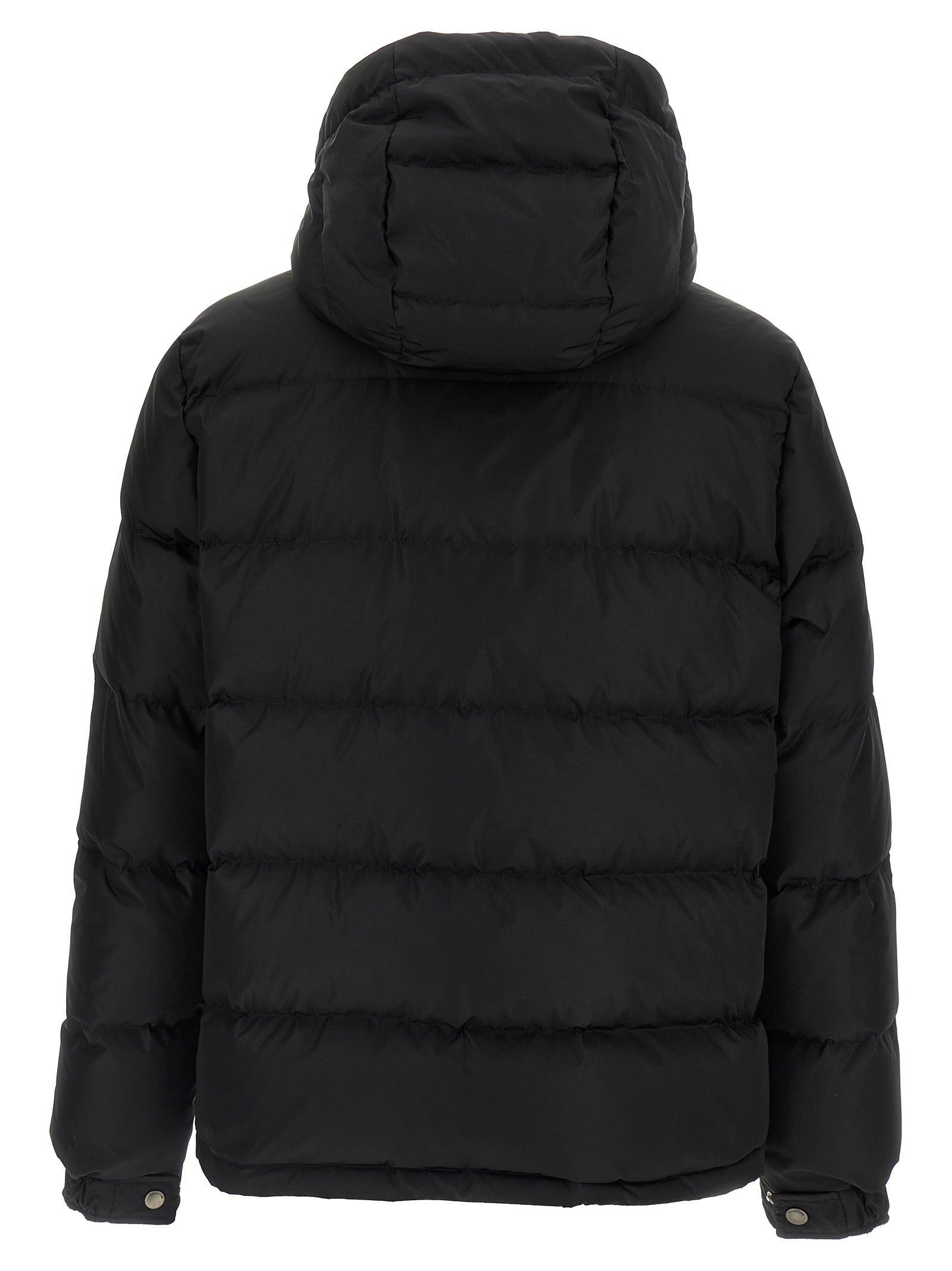 Valentino Garavani Black Polyamide Full-Length Men's Jacket