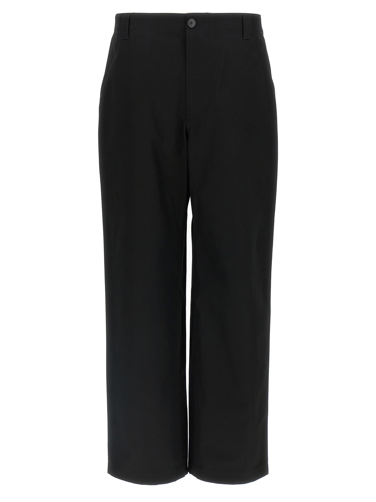 Gucci Black Cotton Casual Men's Pants
