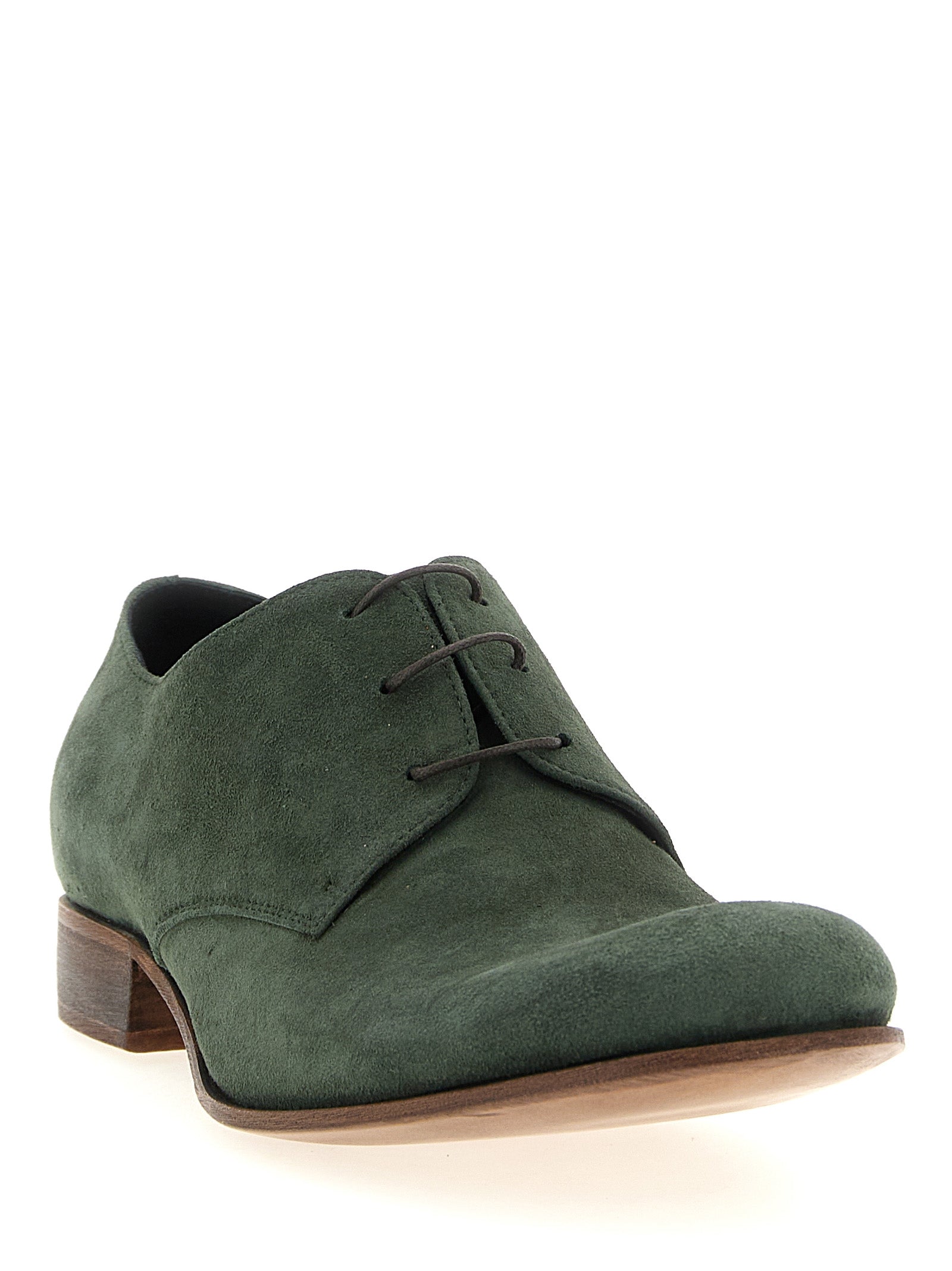 JULIAN Bicolor Suede Leather Oxfords And Men's Derbies