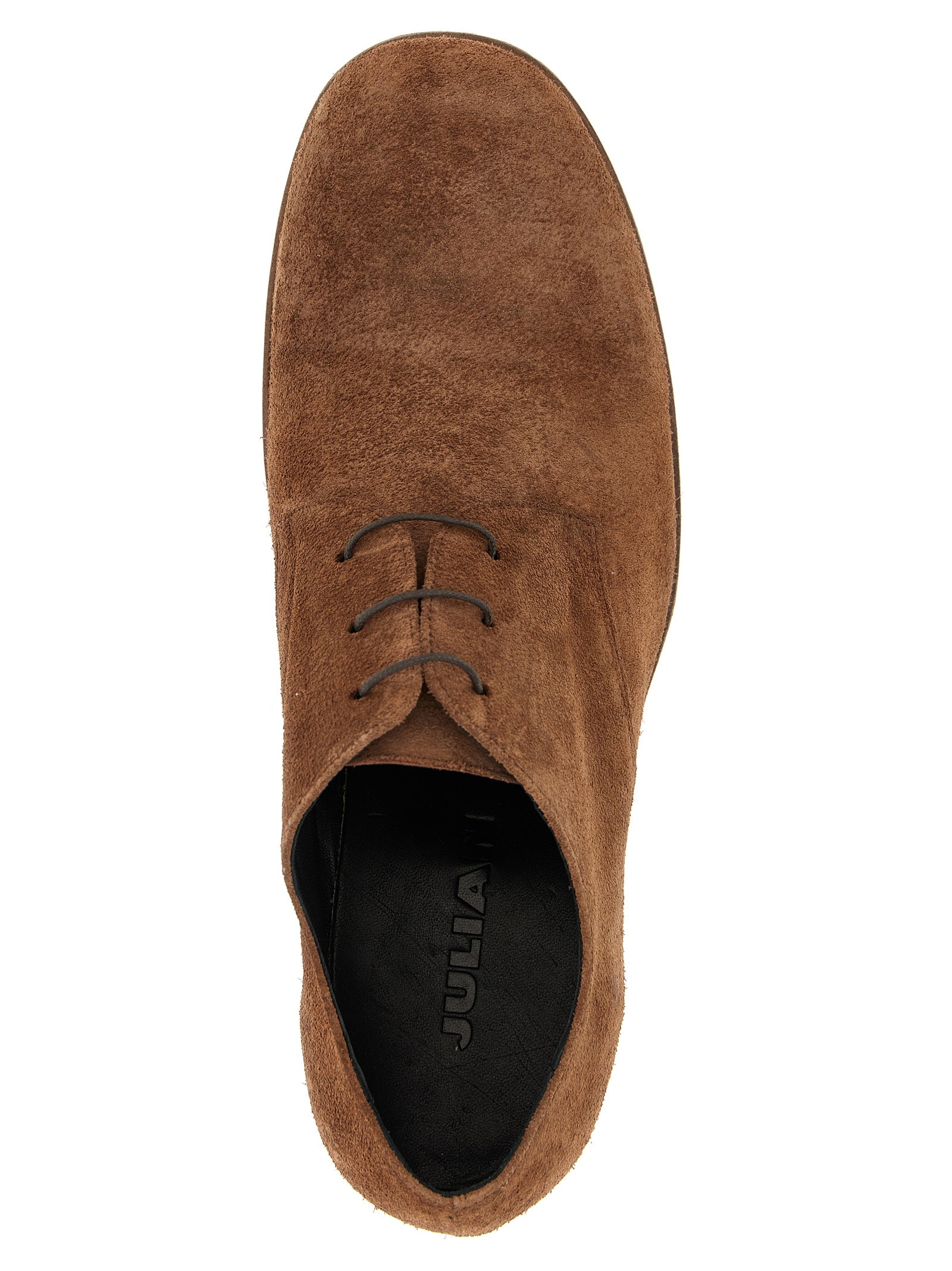 JULIAN Brown Suede Leather Oxfords And Men's Derbies