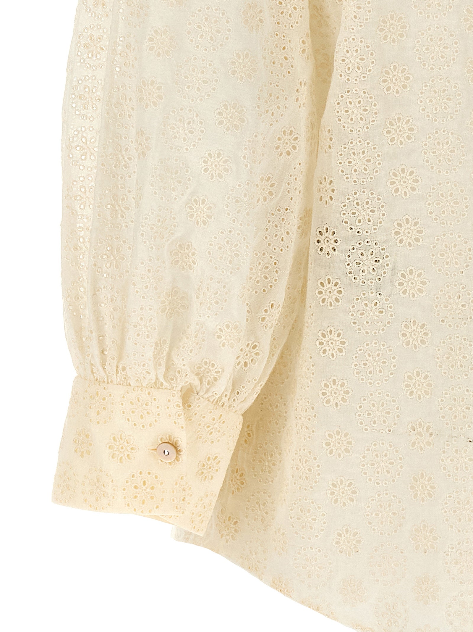 Valentino Garavani White Cotton Women's Blouse