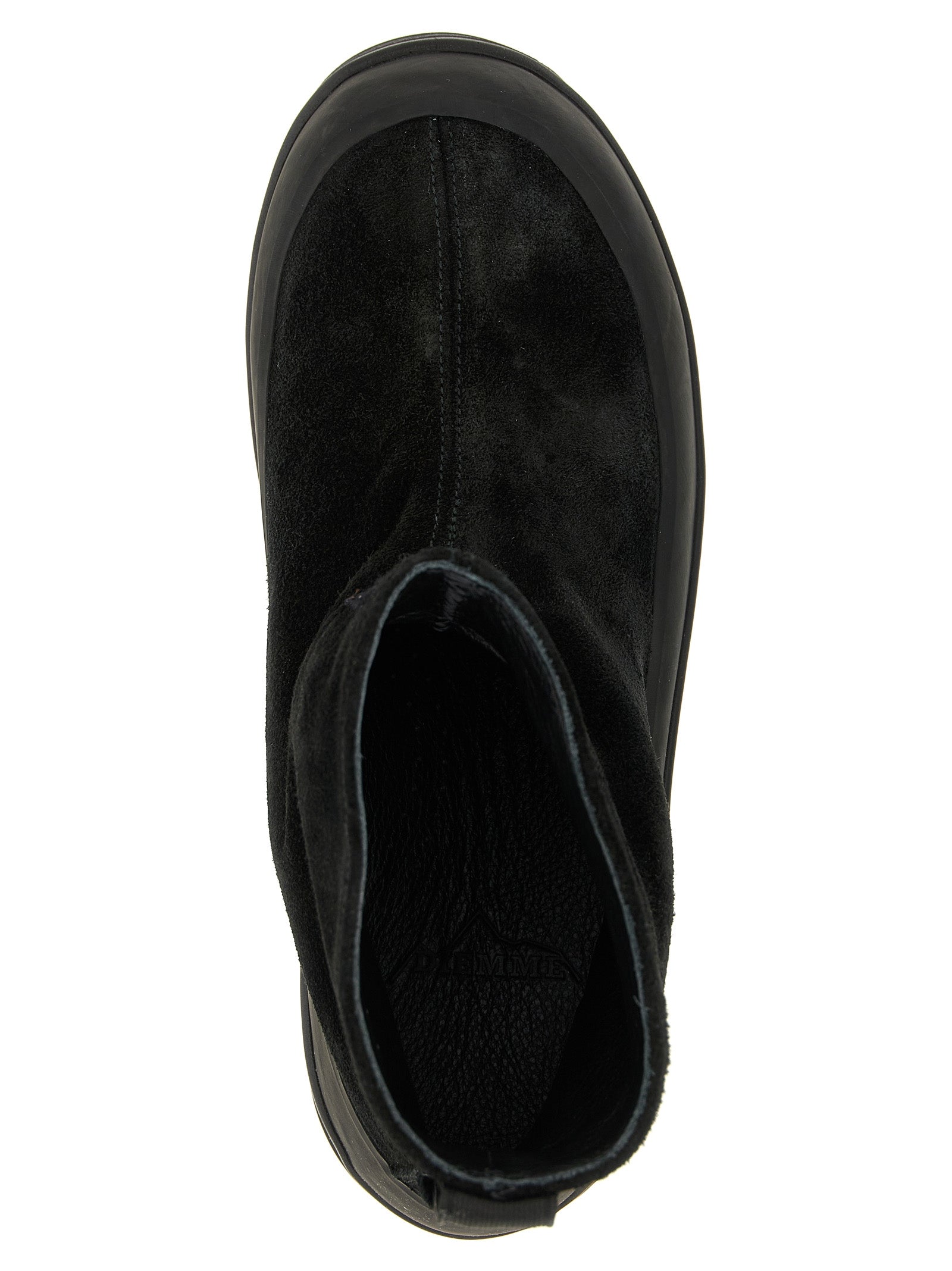 Stone Island Black Rubber Ankle Men's Boots