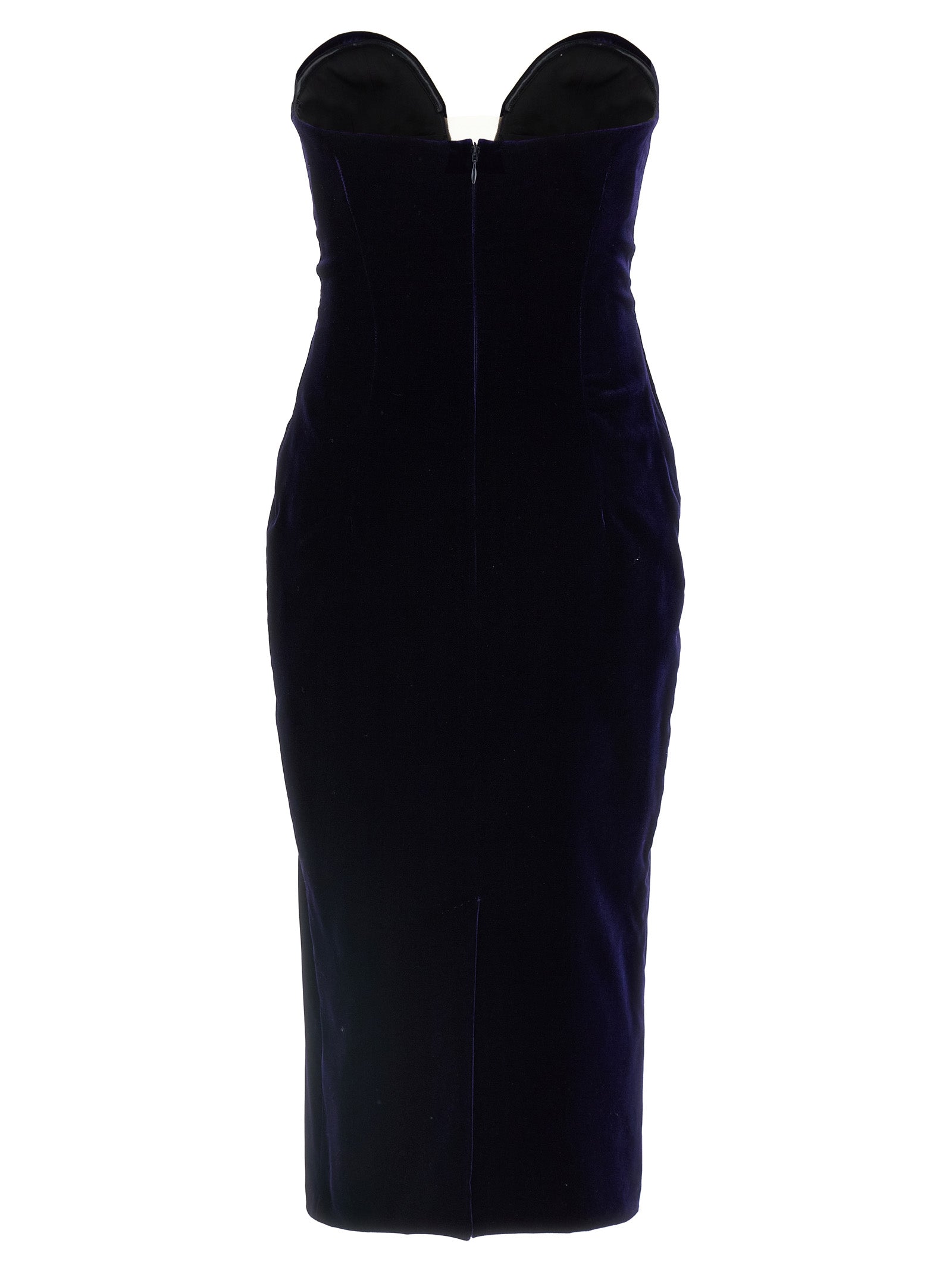 Tom Ford Blue Viscose Midi Women's Dress