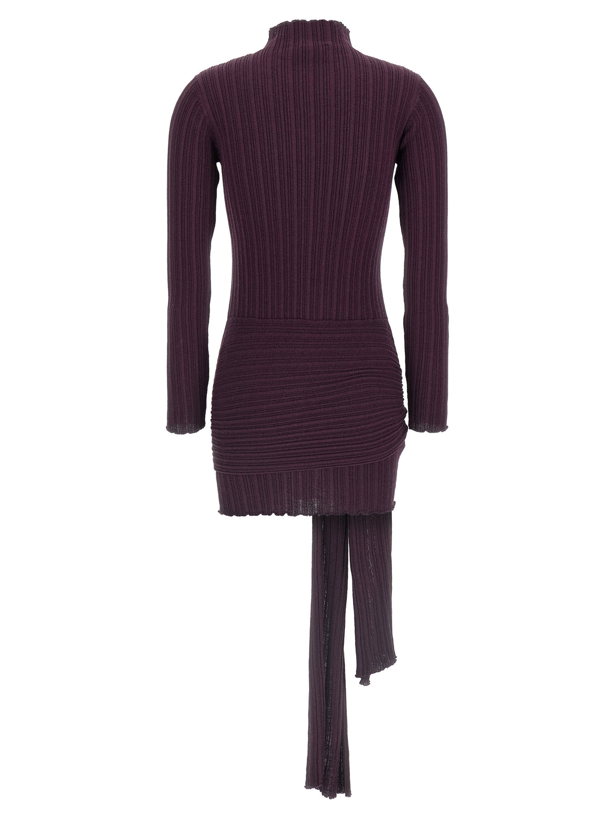 Giuseppe Di Morabito Purple Wool Short Women's Dress