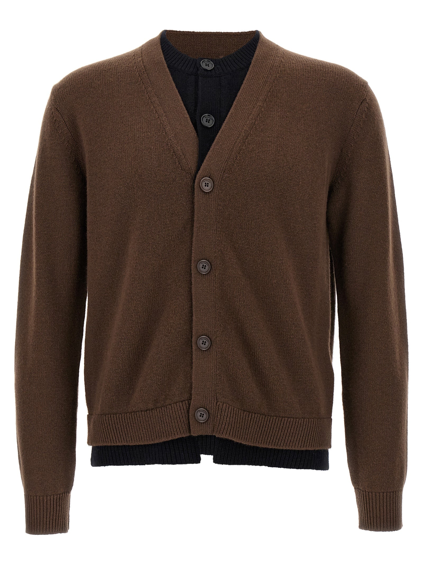 J.W.Anderson Brown Wool Men's Cardigan