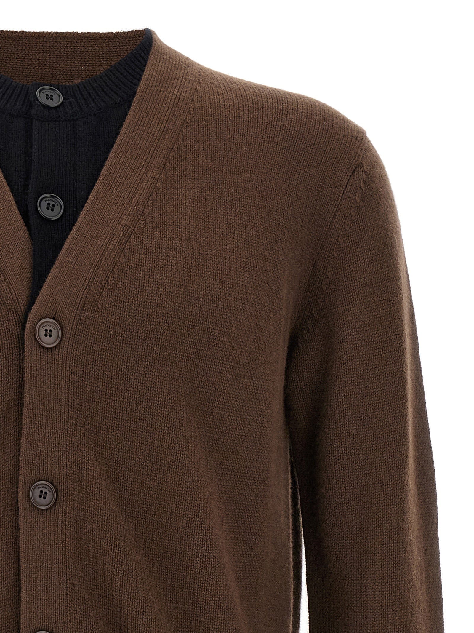 J.W.Anderson Brown Wool Men's Cardigan