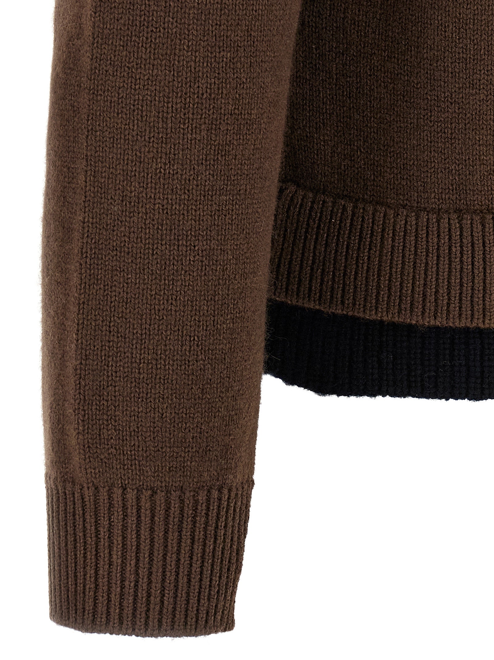 J.W.Anderson Brown Wool Men's Cardigan