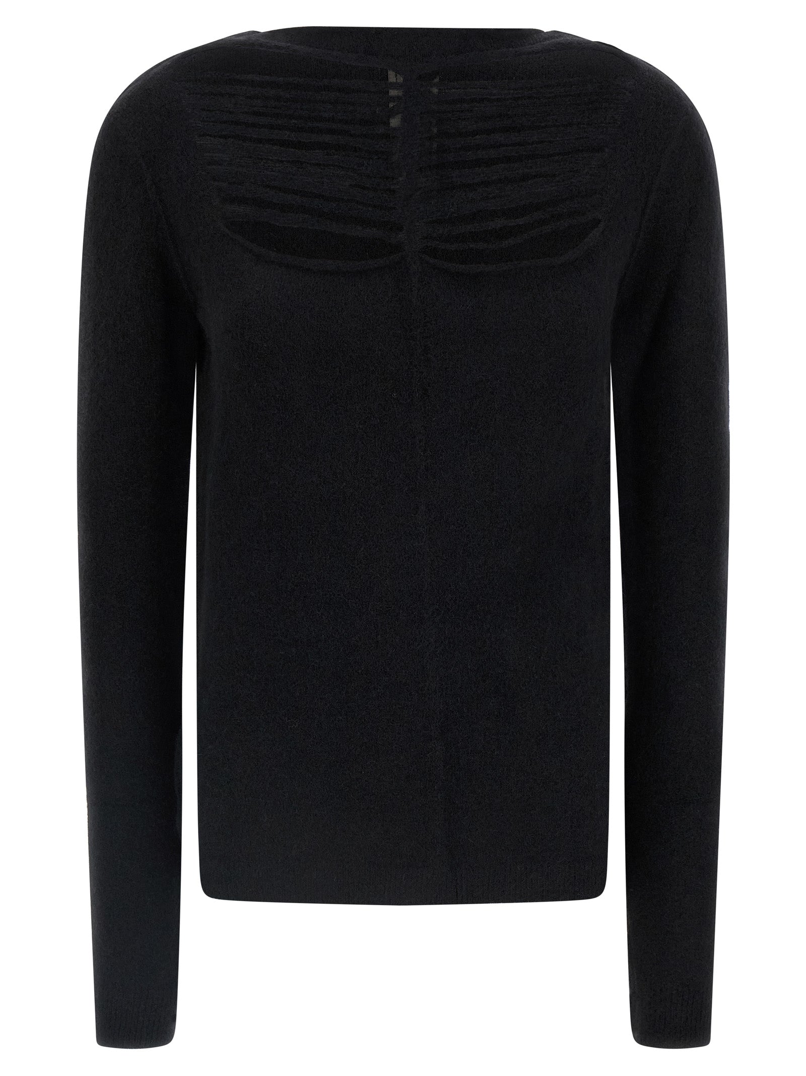 Rick Owens Black Wool Women's Cardigan