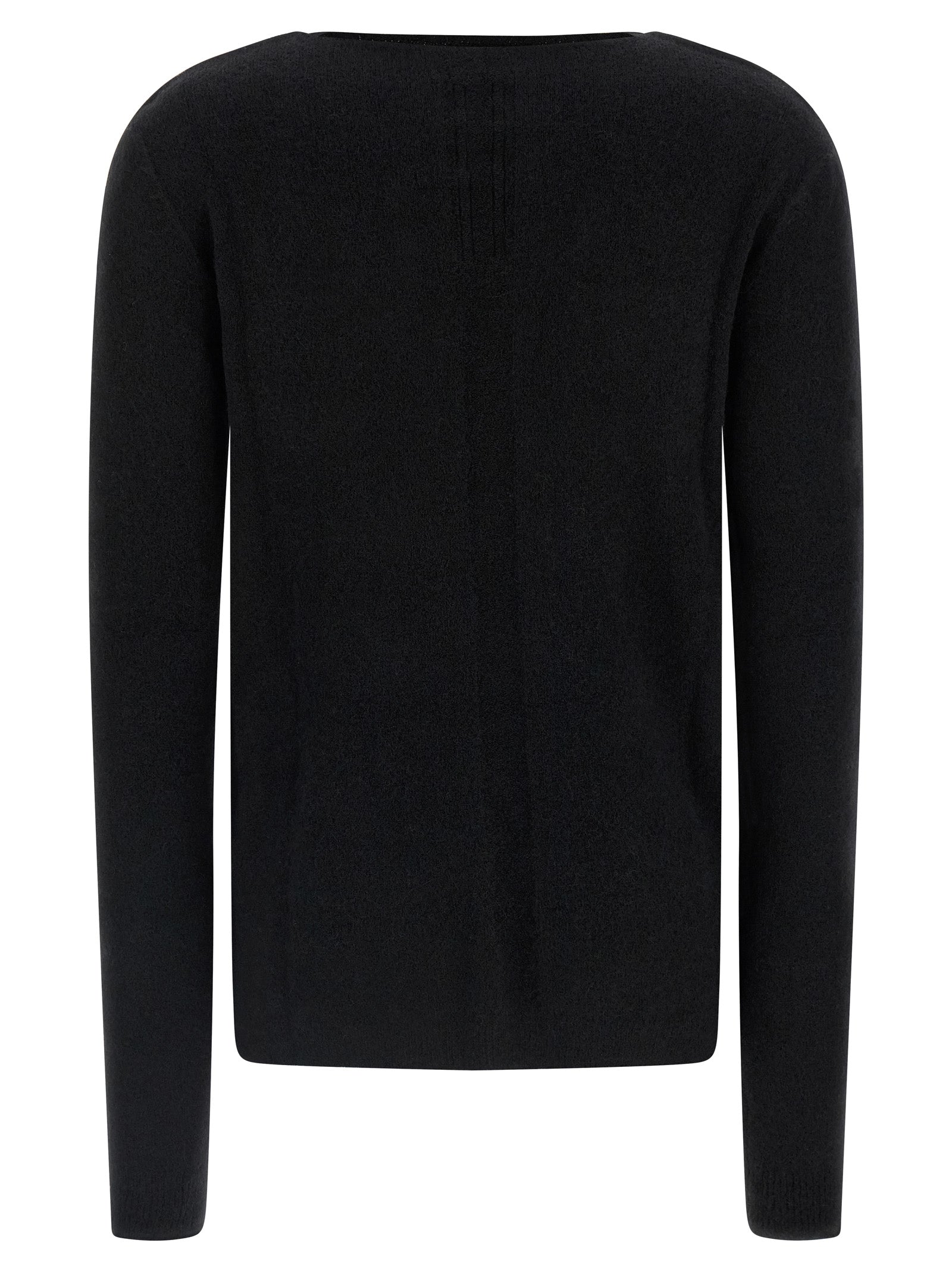 Rick Owens Black Wool Women's Cardigan