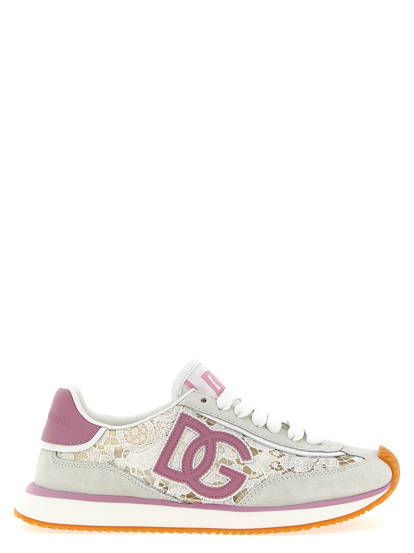 Dolce & Gabbana Multicolor Leather Athletic Women's Sneakers