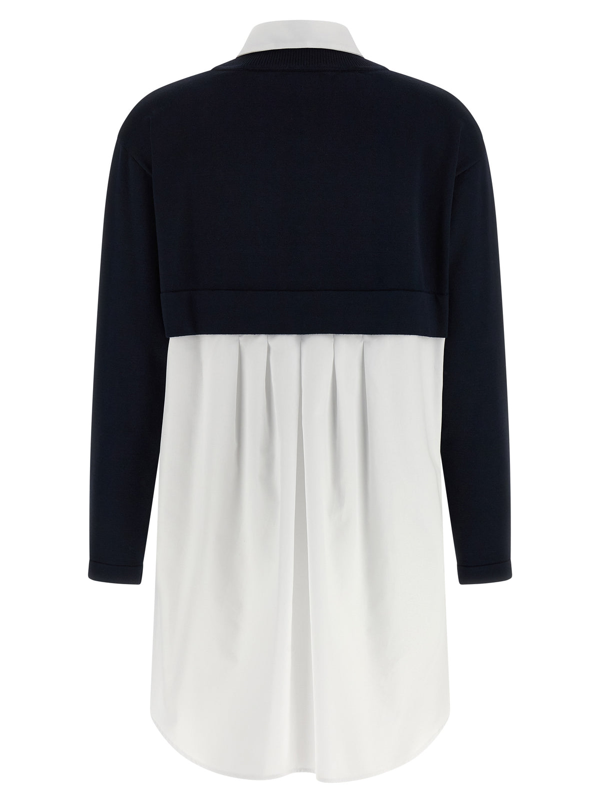 Elisabetta Franchi Blue Viscose Short Women's Dress