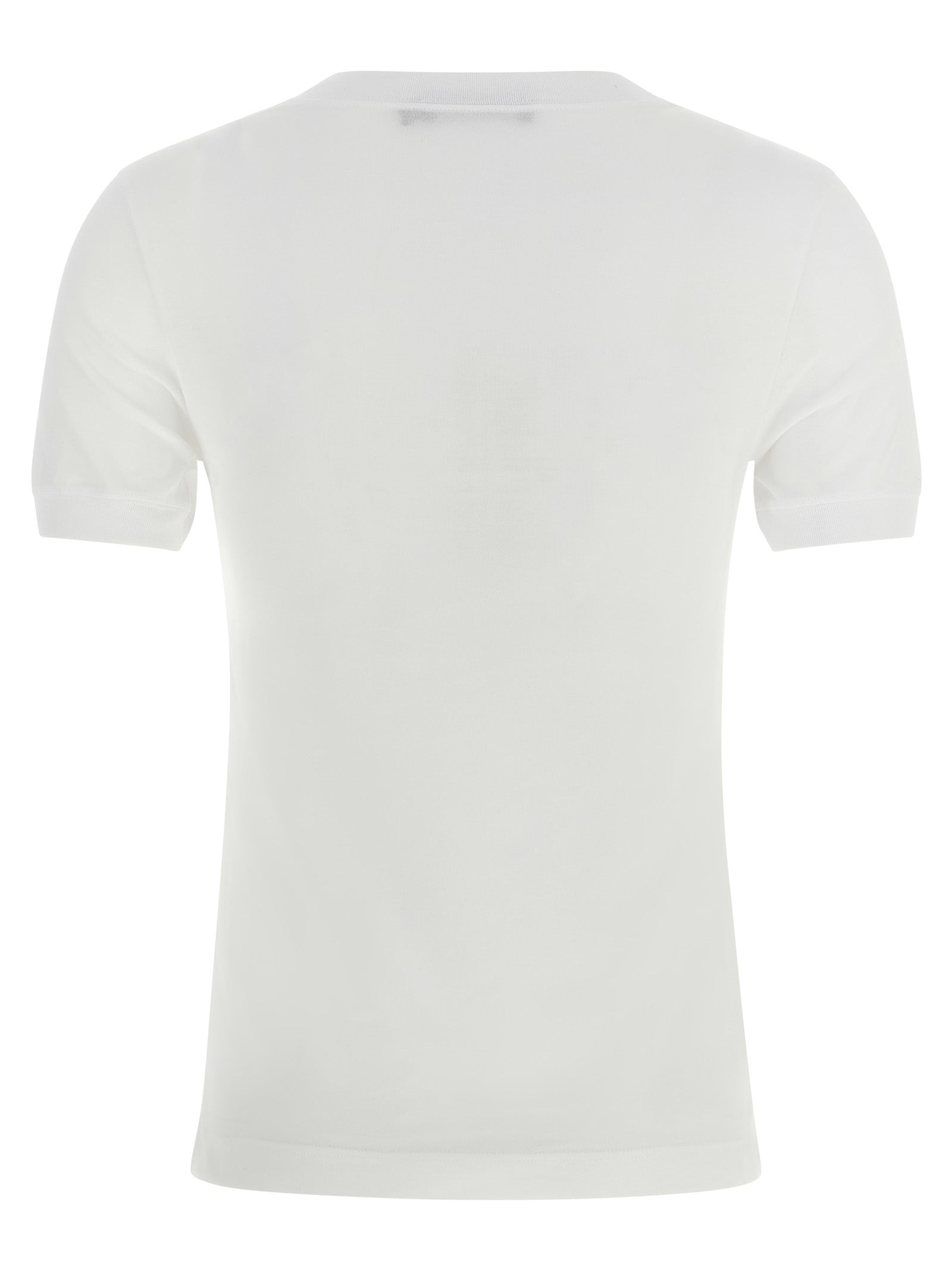Dolce & Gabbana White Cotton Women's T-Shirt