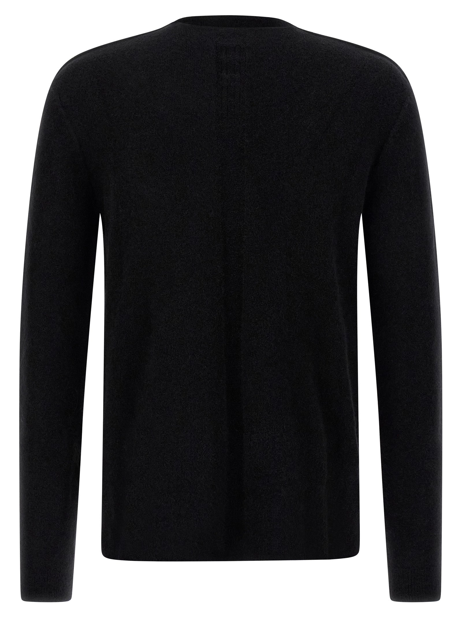 Rick Owens Black Wool Men's Cardigan