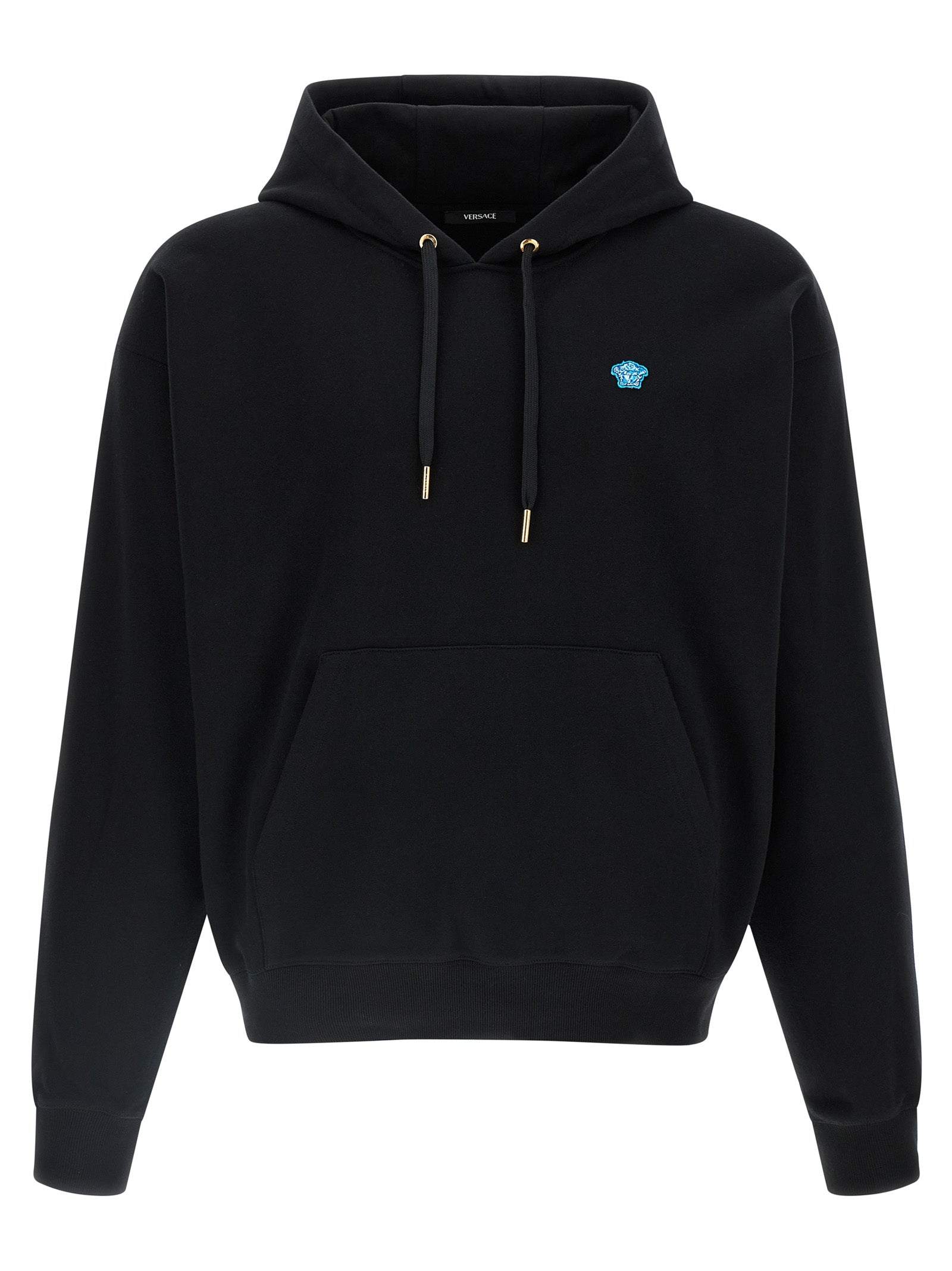 Versace Black Cotton Men's Sweatshirt