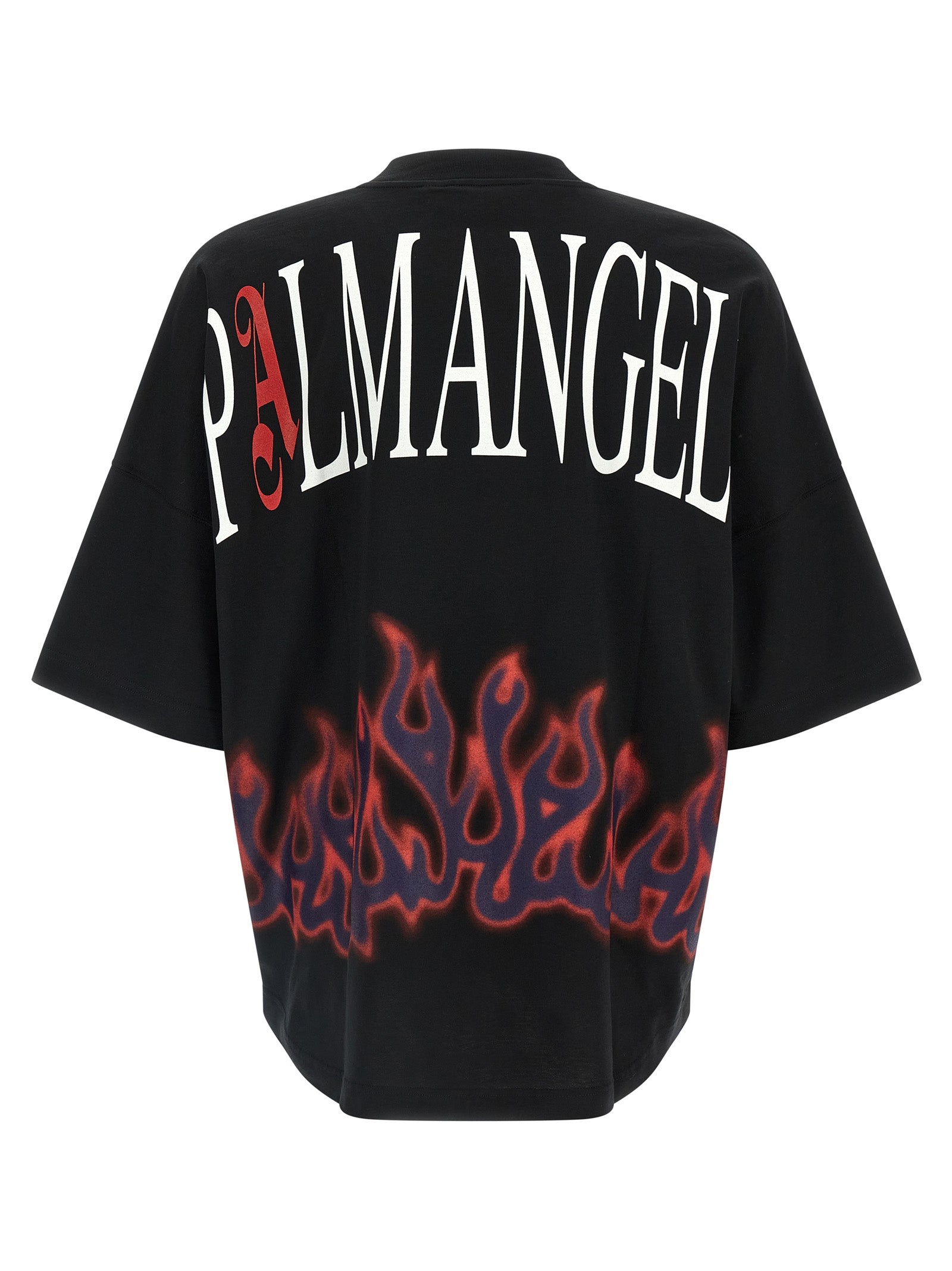 Palm Angels Black Cotton Men's T-Shirt