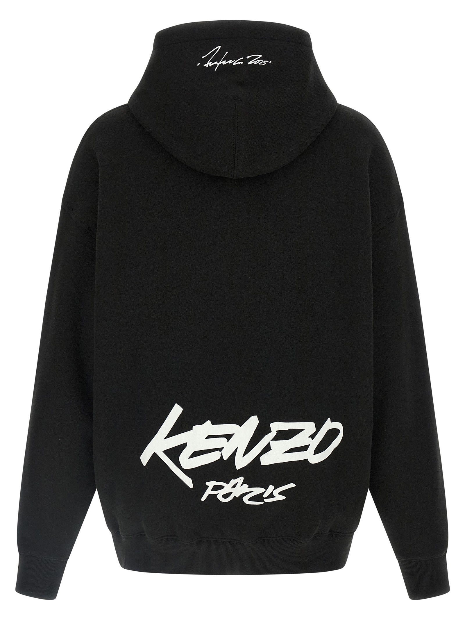 Kenzo Black Cotton Women's Hoodie