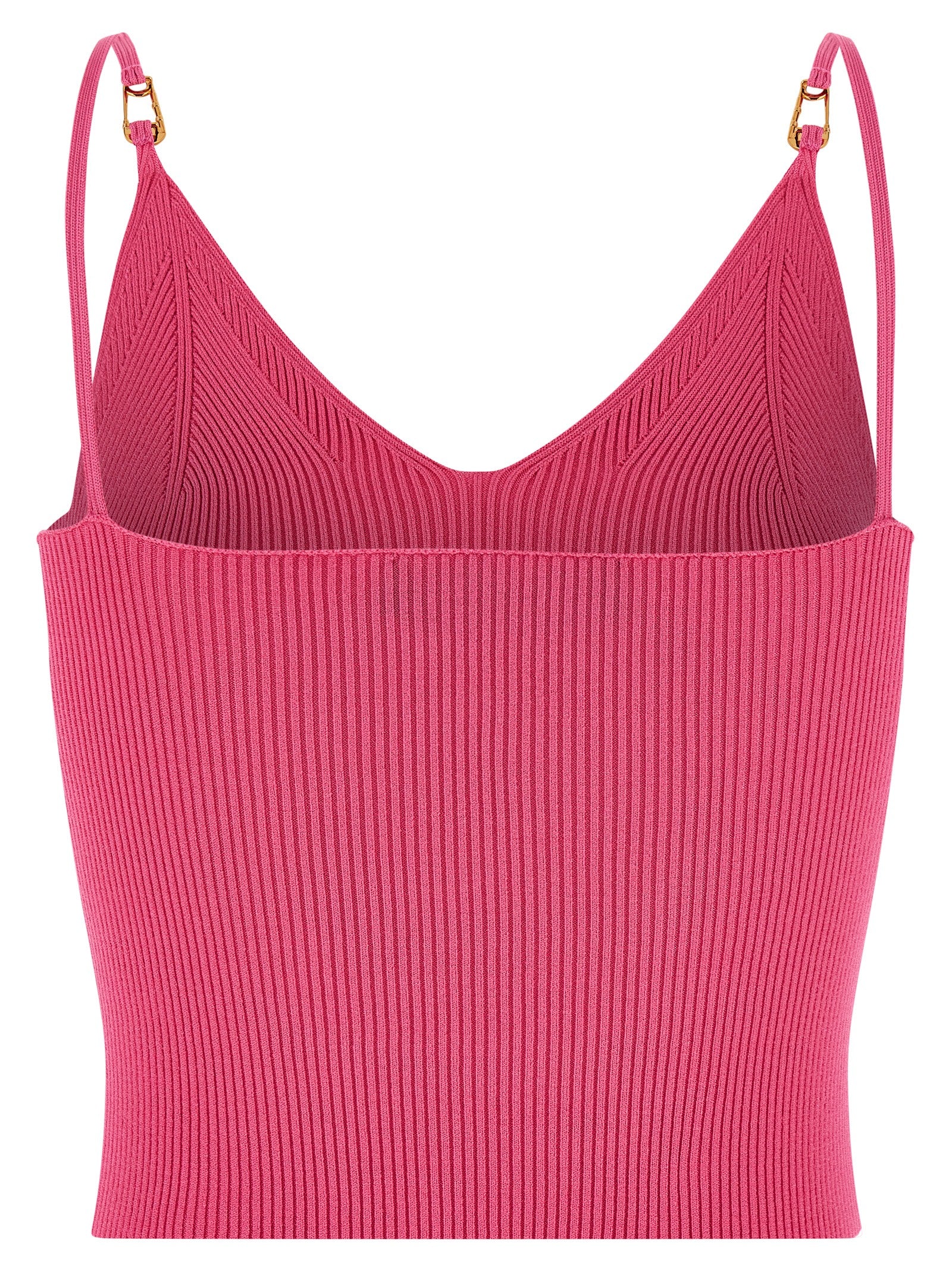 Versace Fuchsia Viscose Sleeveles Women's T-Shirt