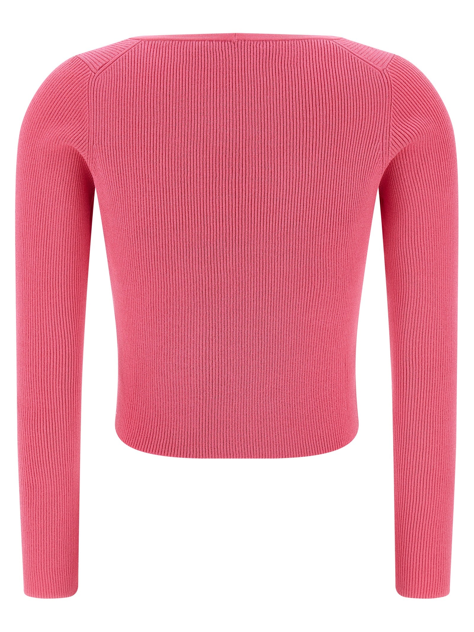 Versace Fuchsia Viscose Women's Cardigan