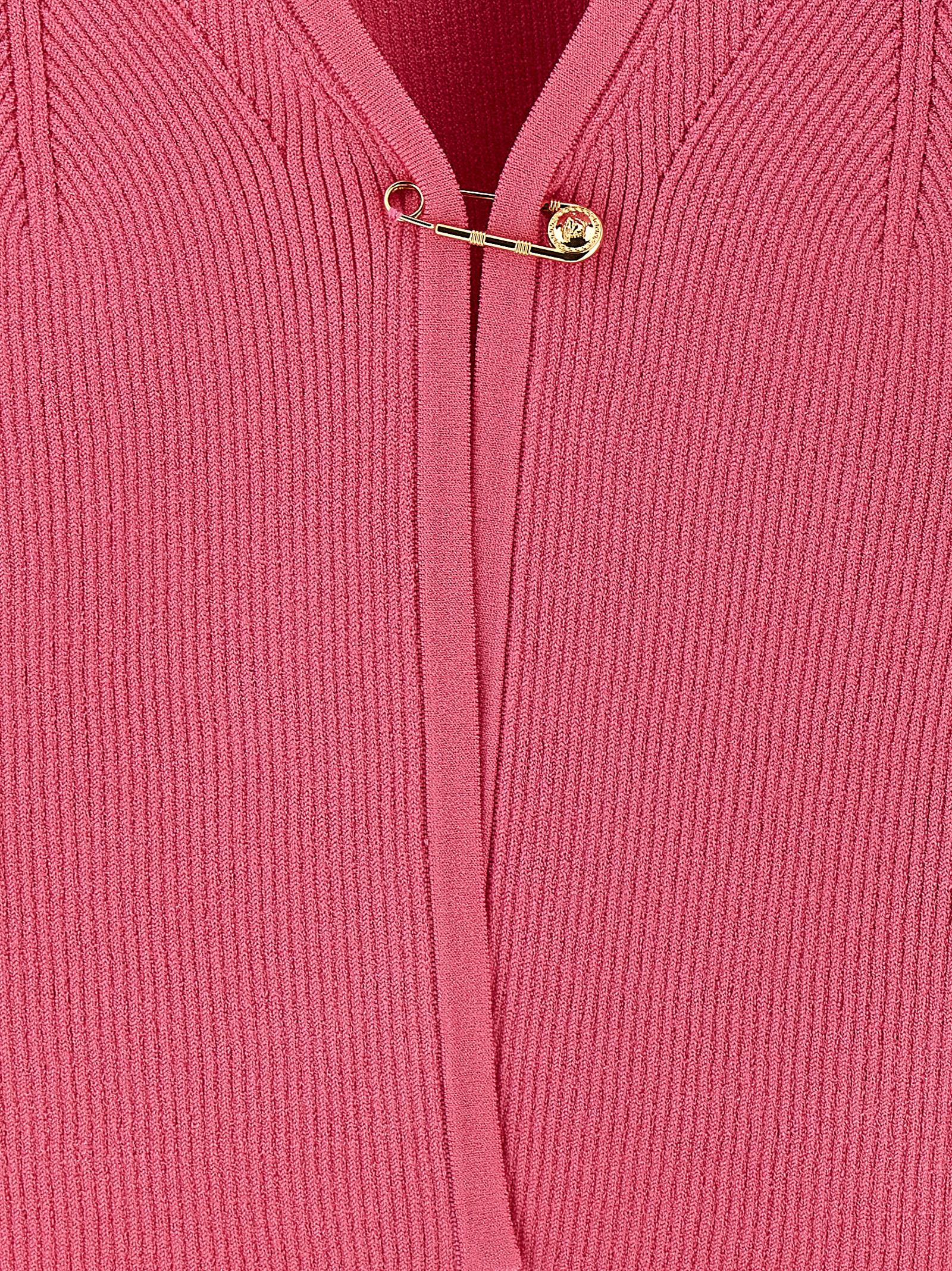 Versace Fuchsia Viscose Women's Cardigan