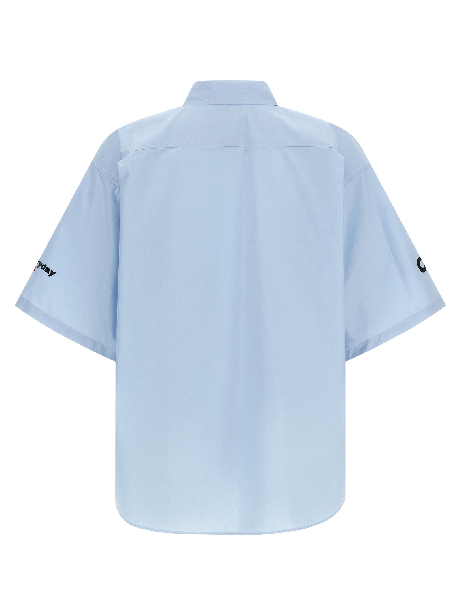 Balenciaga Blue Cotton Men's Blouse