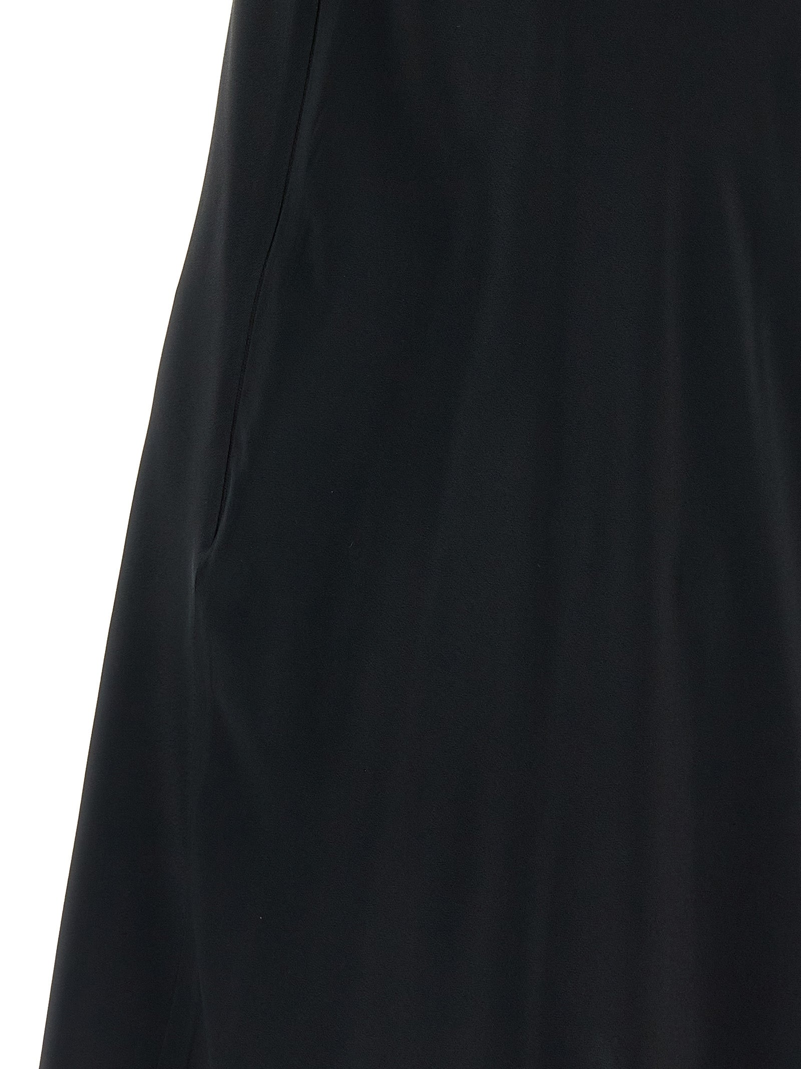 Giovanni Bedin Black Acetate Short Women's Dress