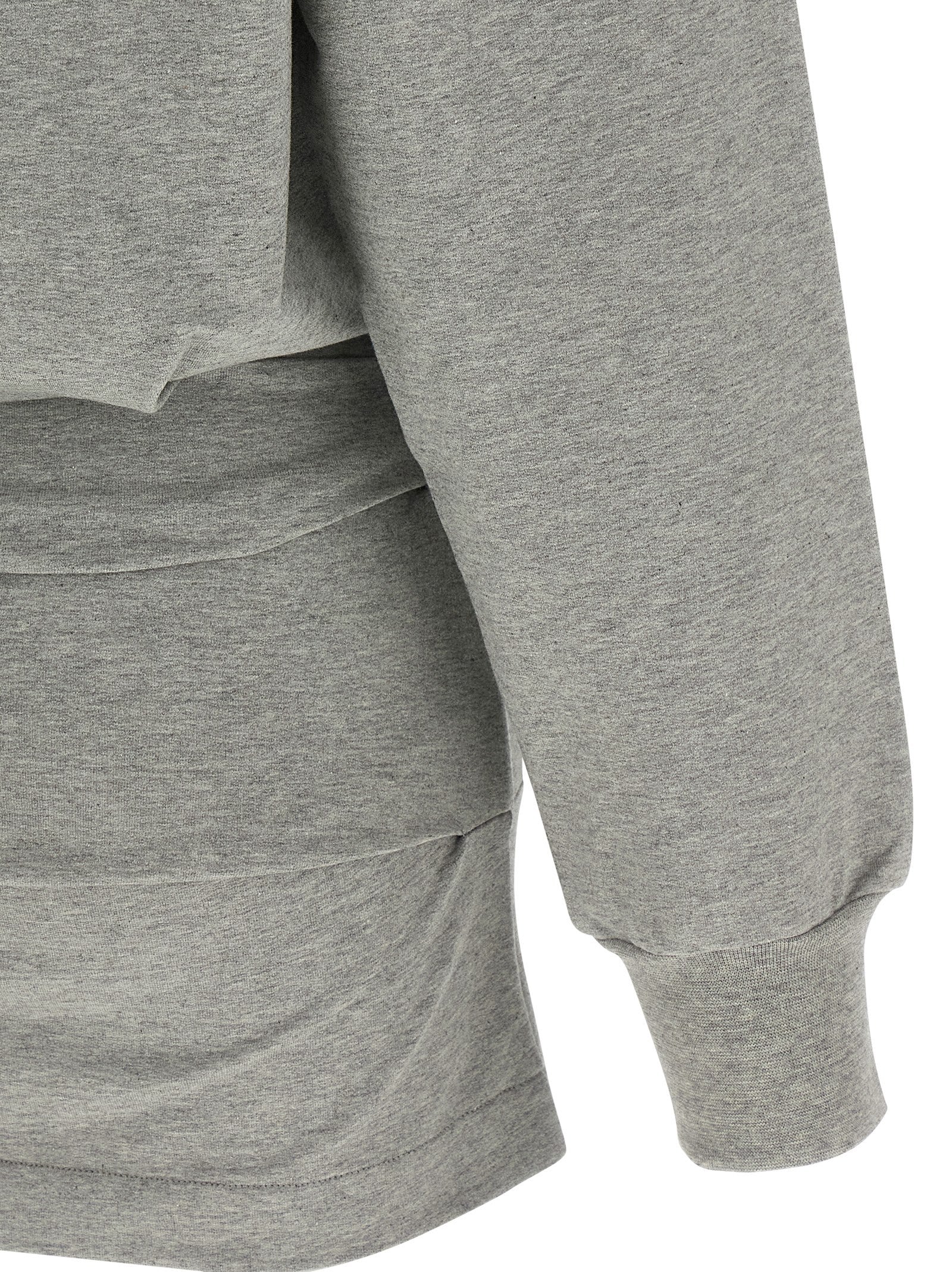 The Attico Gray Cotton Short Women's Dress