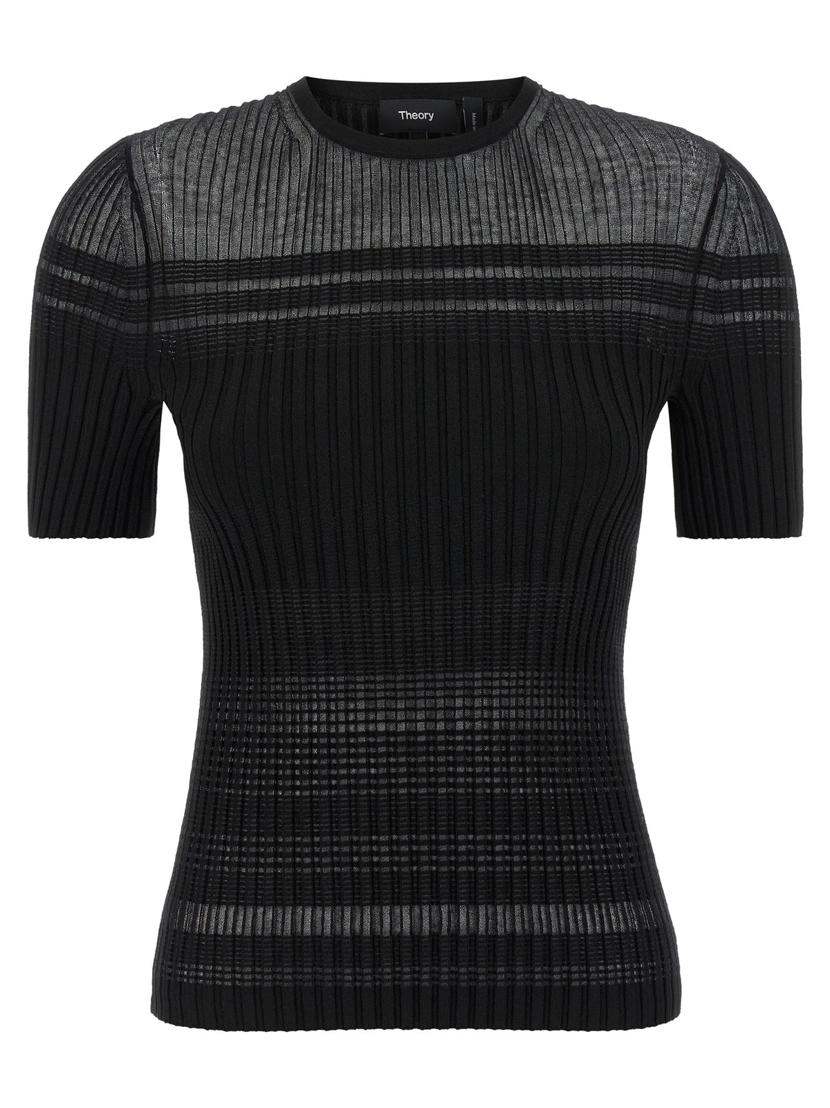 Theory Black Viscose Women's T-Shirt