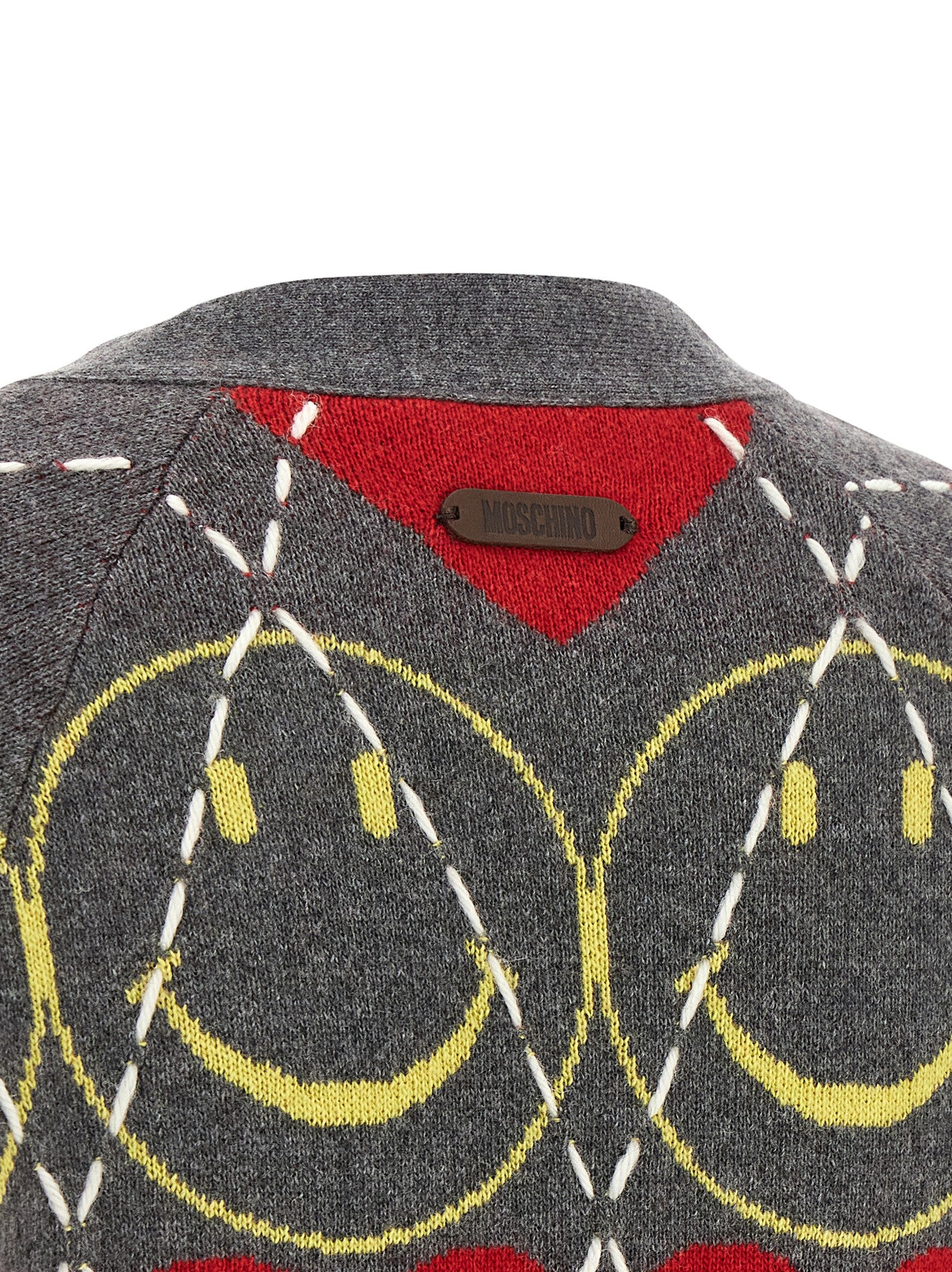 Moschino Multicolor Wool Women's Cardigan