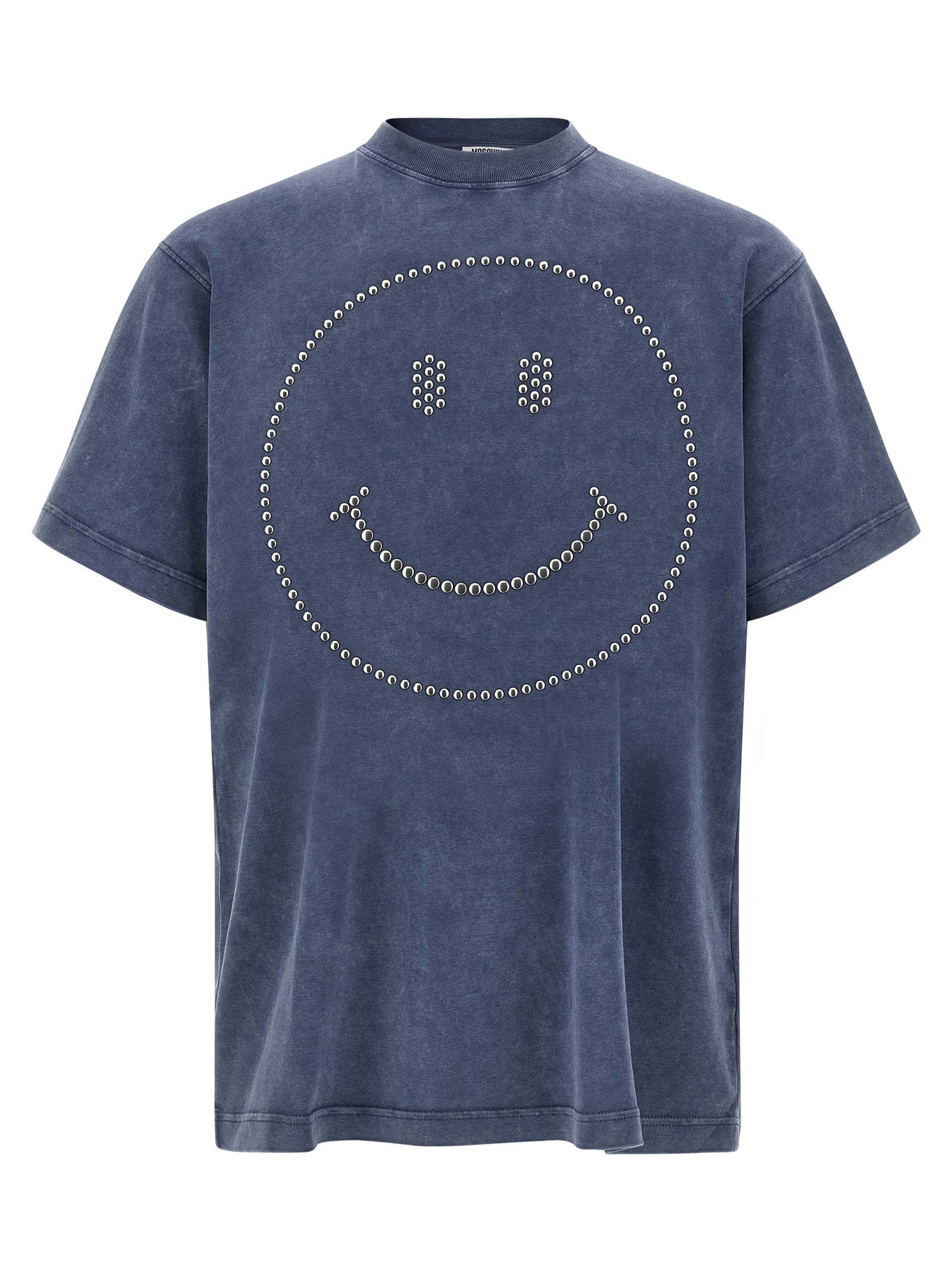 Moschino Blue Cotton Men's T-Shirt