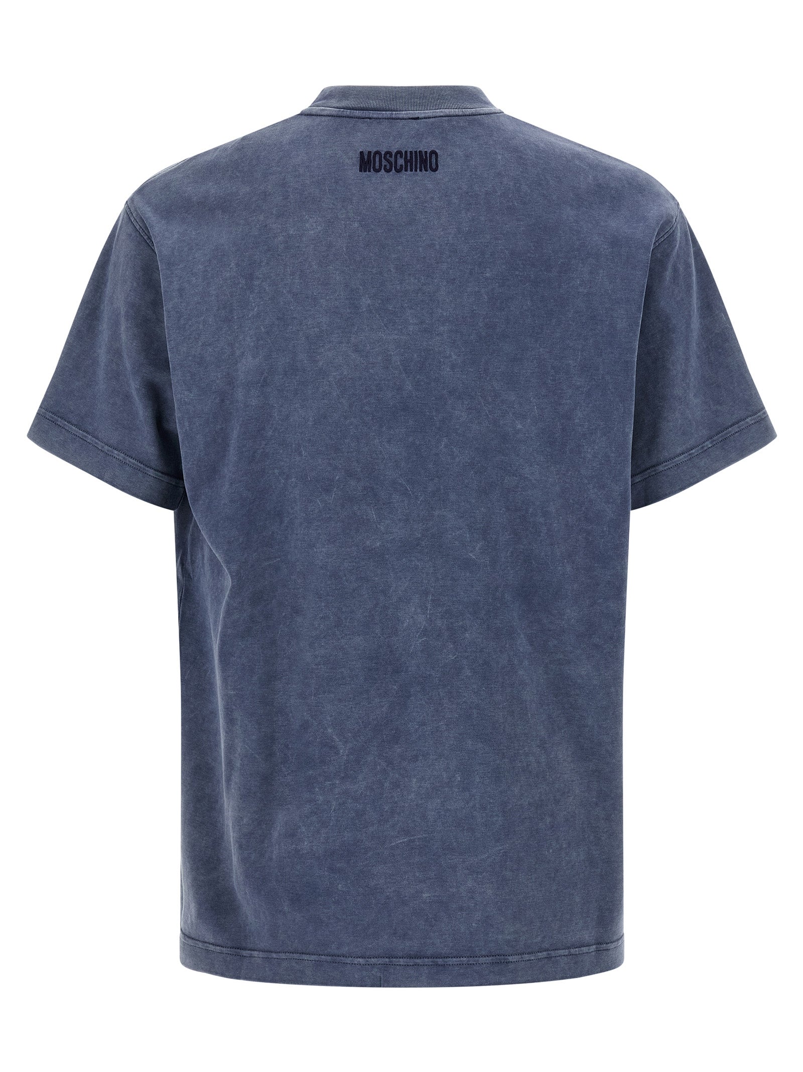 Moschino Blue Cotton Men's T-Shirt
