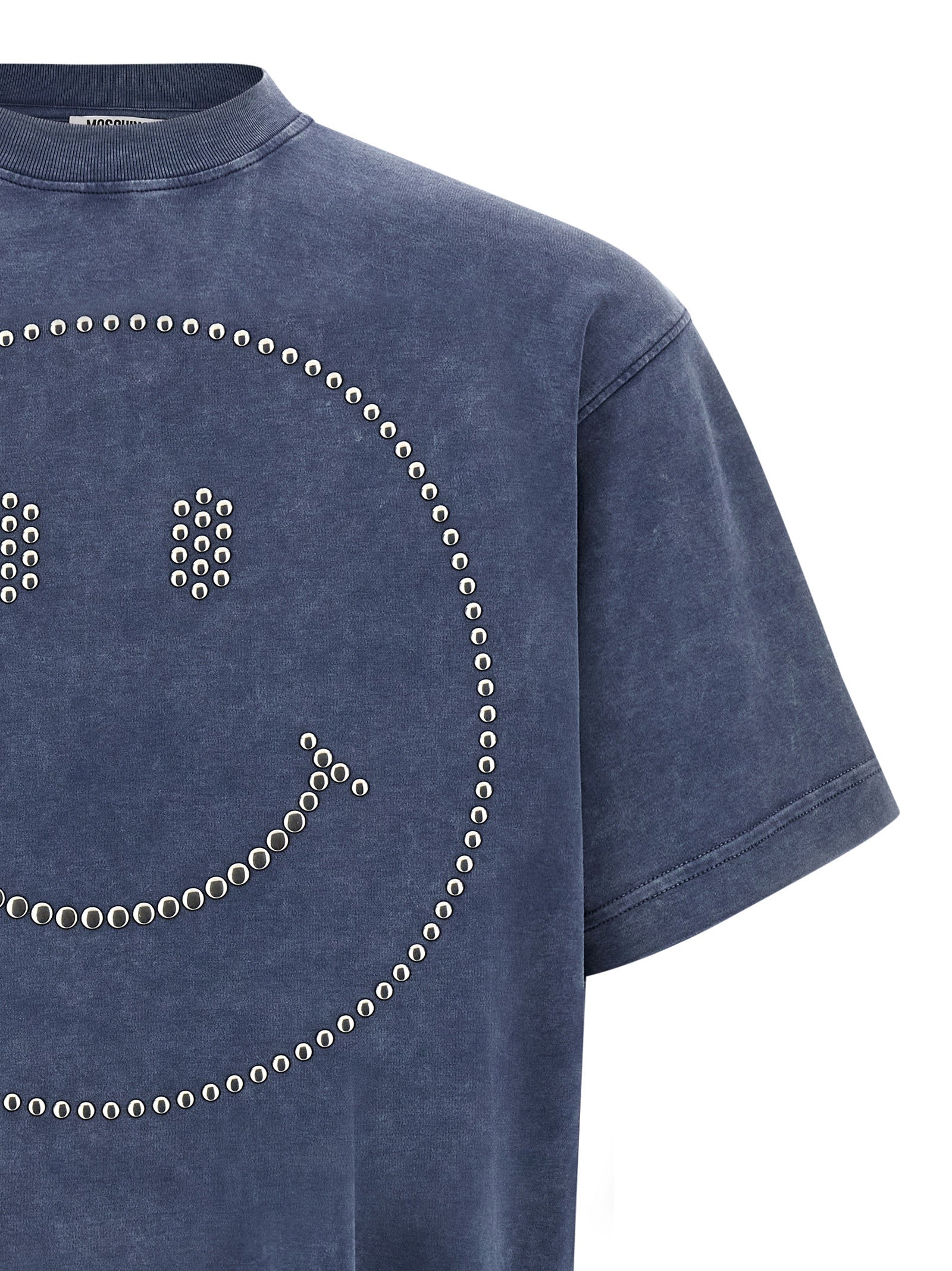 Moschino Blue Cotton Men's T-Shirt