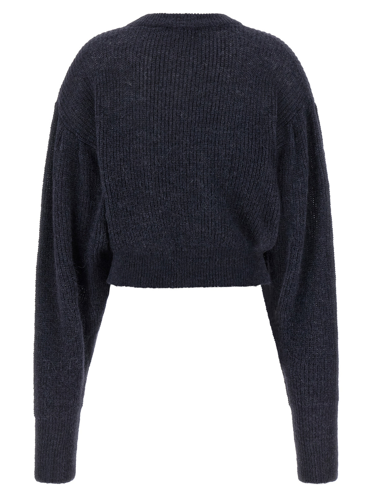 ROTATE BIRGER CHRISTENSEN Blue Wool Women's Cardigan