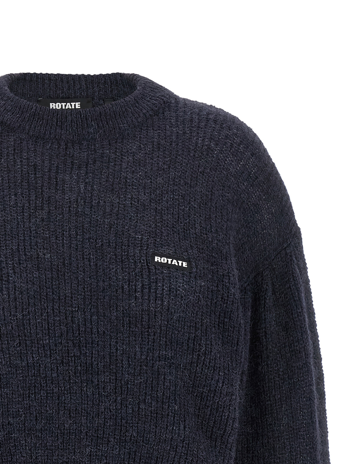 ROTATE BIRGER CHRISTENSEN Blue Wool Women's Cardigan
