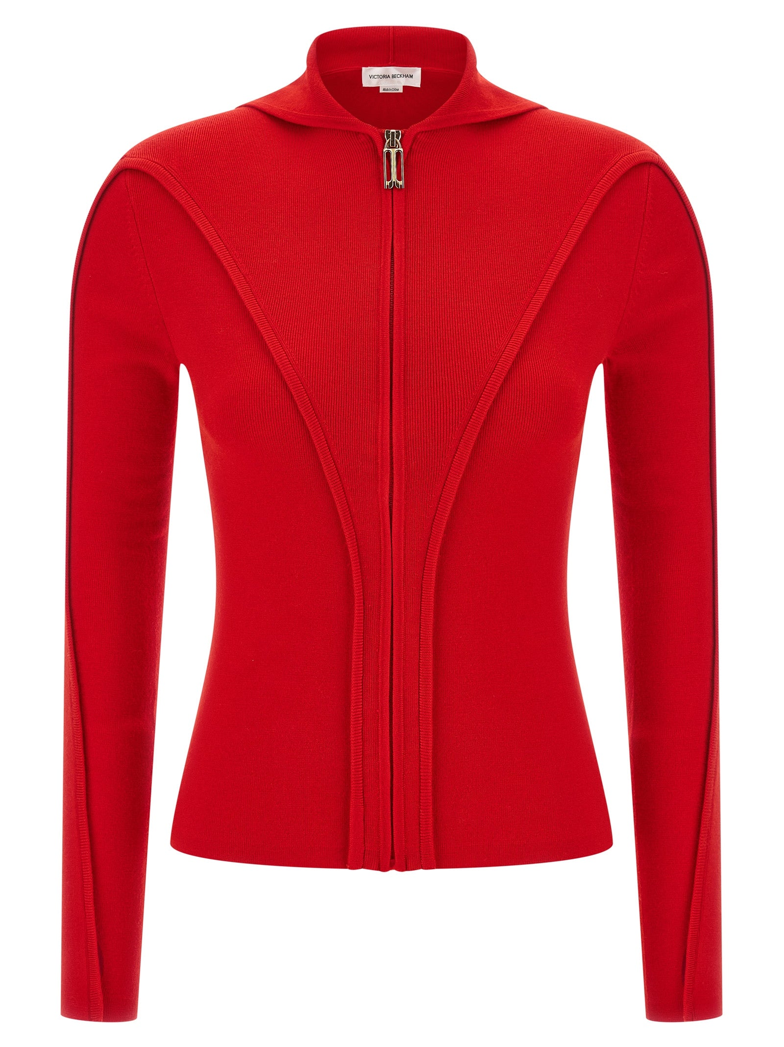 Victoria Beckham Multicolor Wool Women's Cardigan