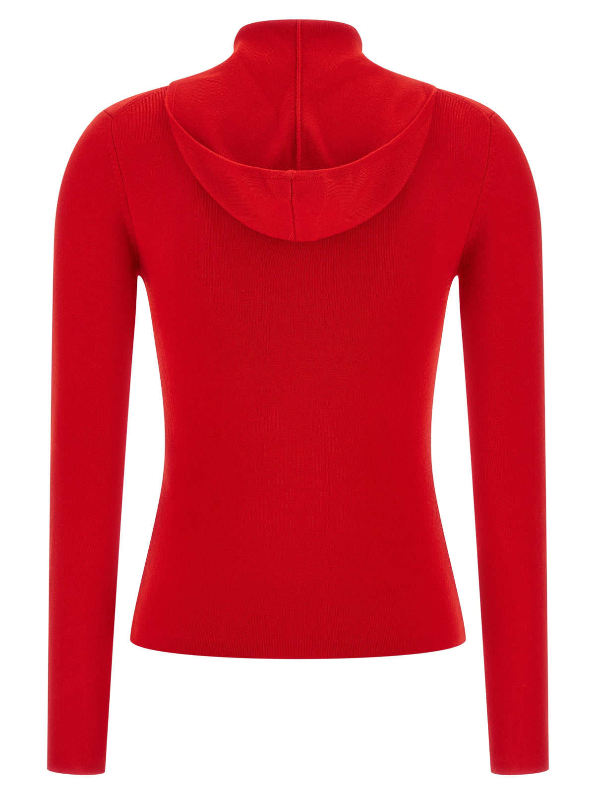 Victoria Beckham Red Wool Women's Cardigan