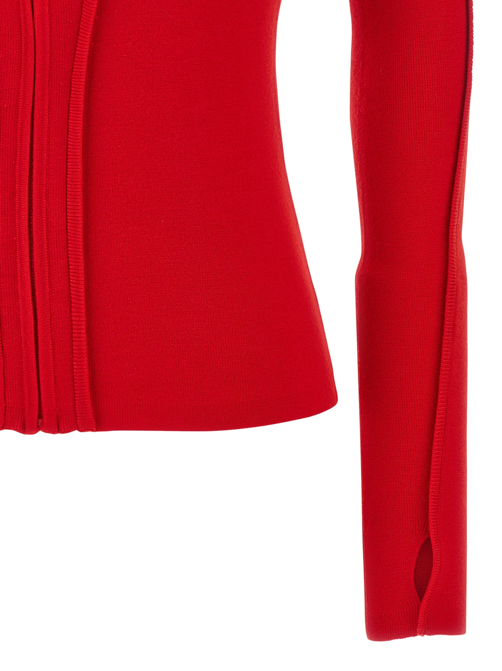 Victoria Beckham Multicolor Wool Women's Cardigan