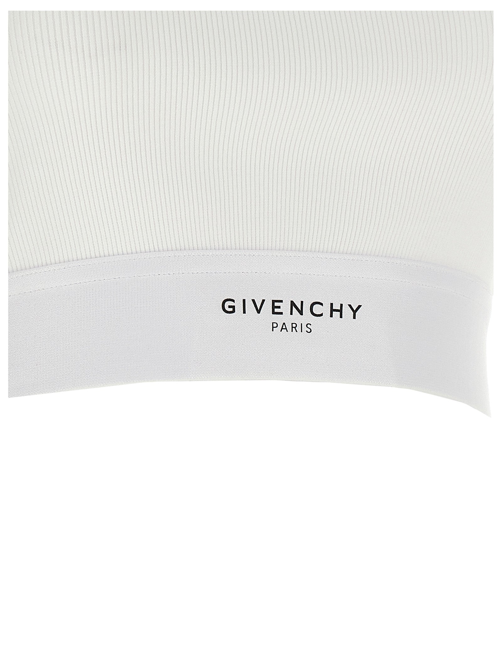 Givenchy White Cotton Tank Women's Tops