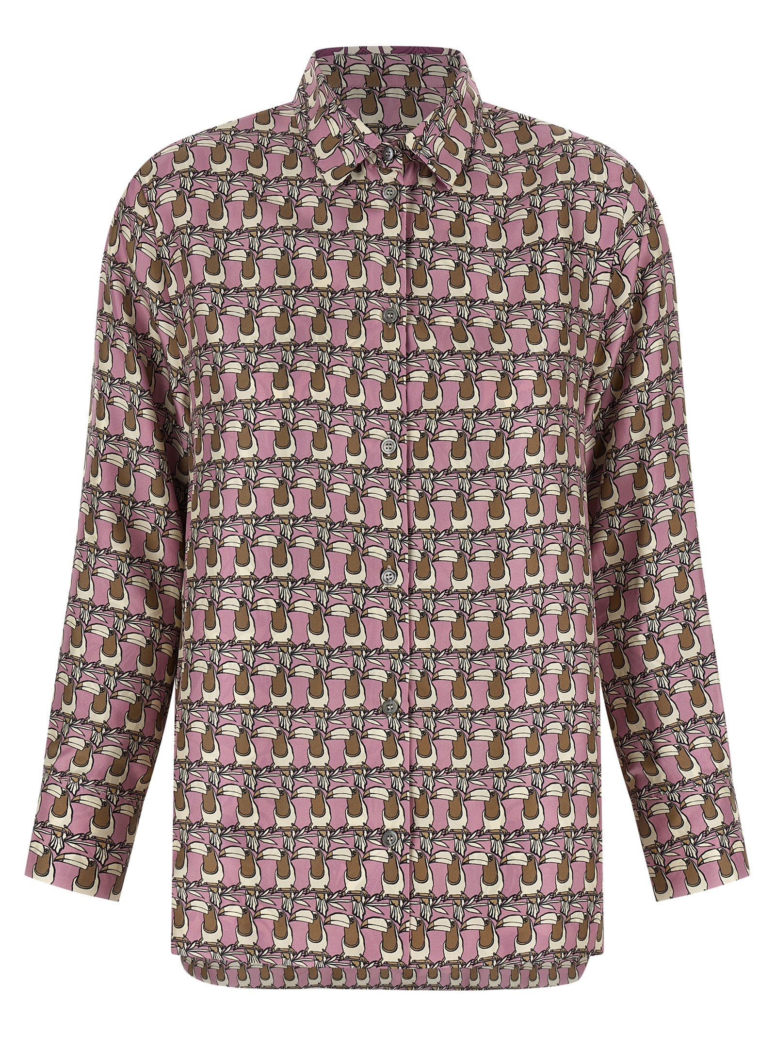Max Mara Multicolor Silk Women's Blouse
